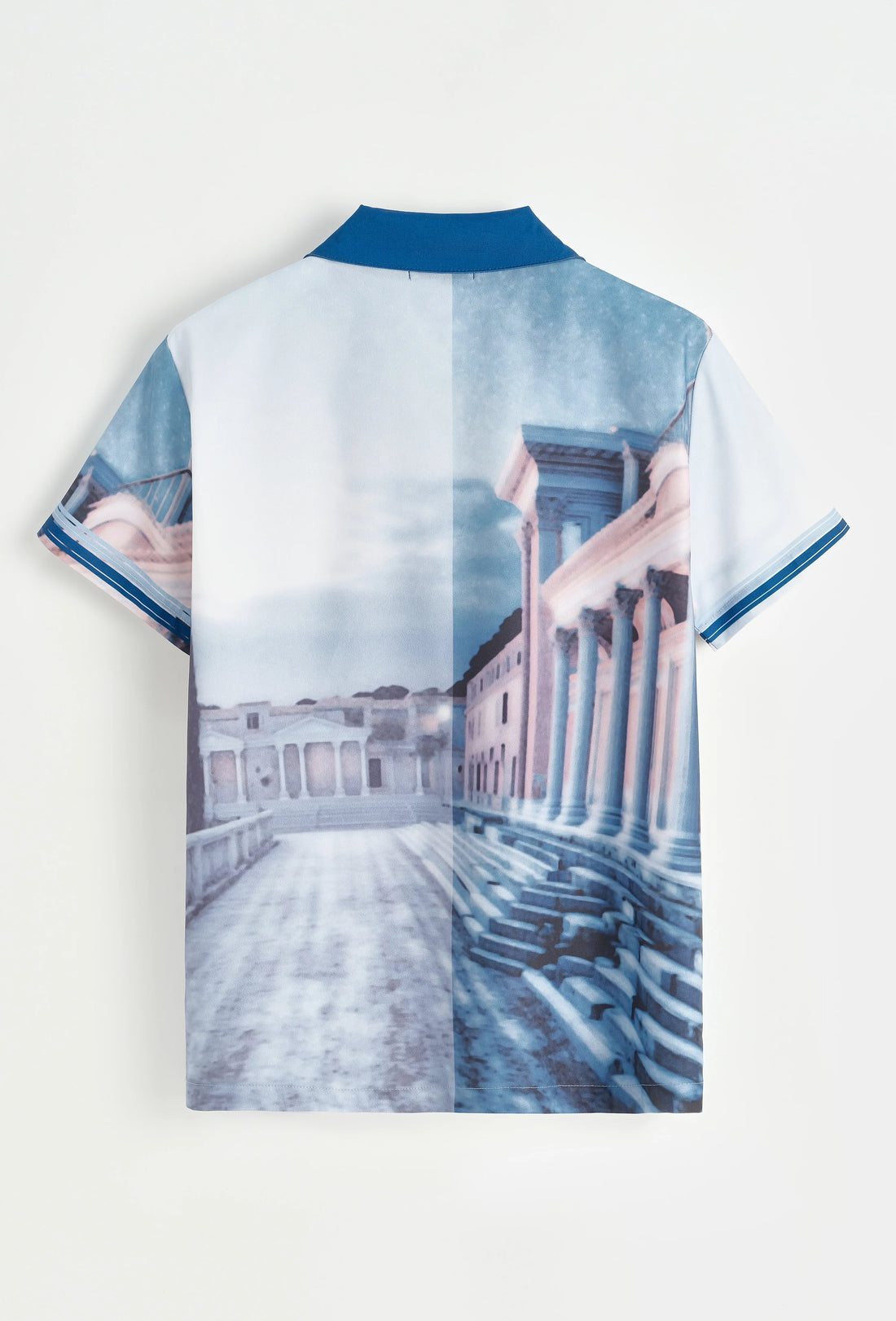 Shirt met korte mouwen en patroon