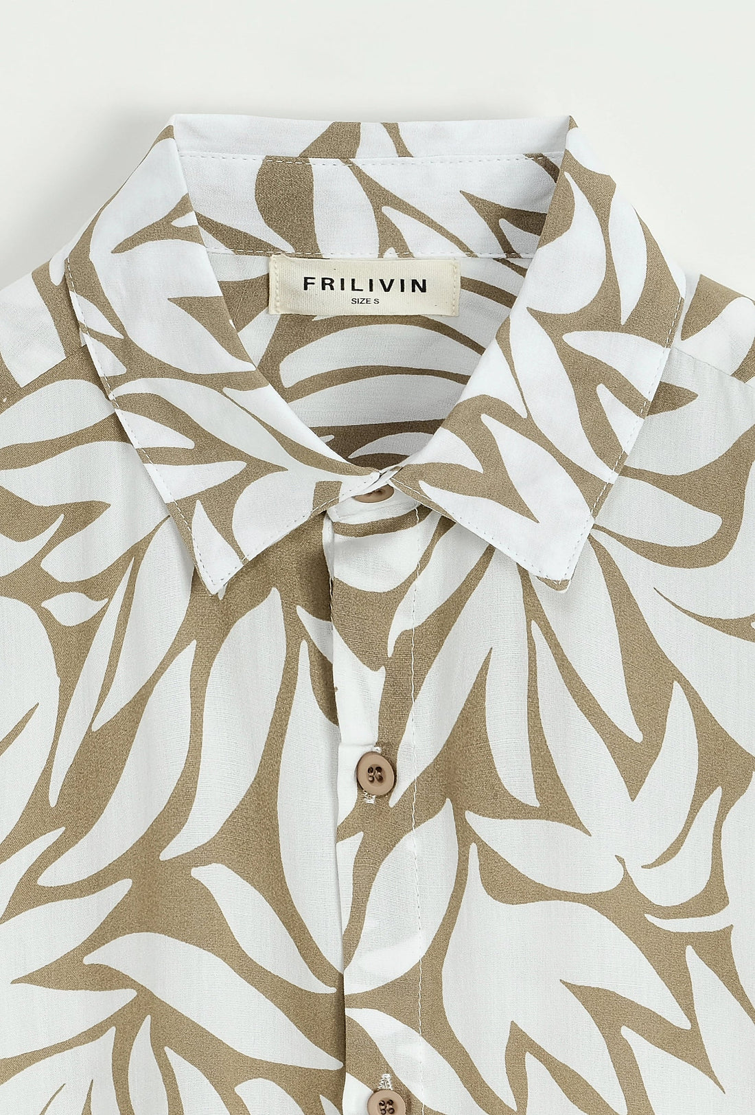 Shirt met korte mouwen en patroon