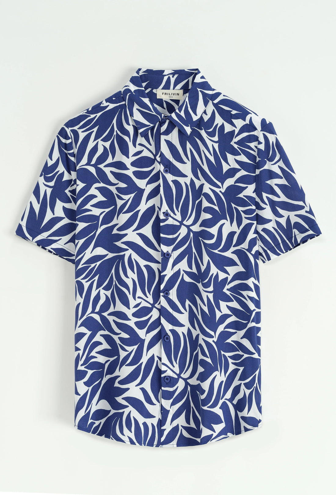 Shirt met korte mouwen en patroon