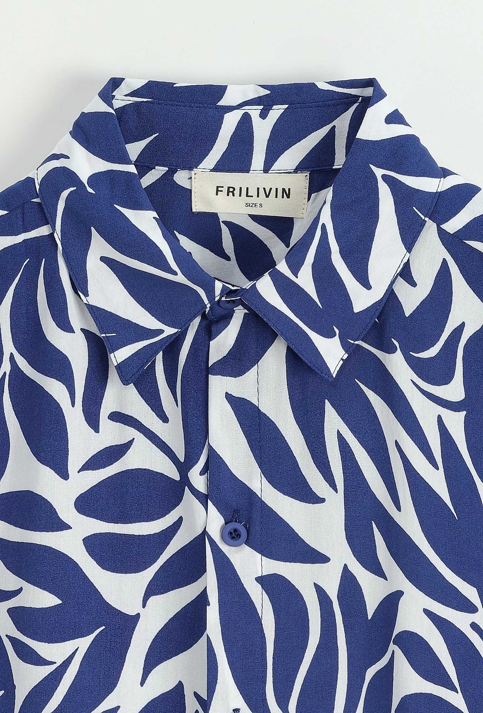 Shirt met korte mouwen en patroon