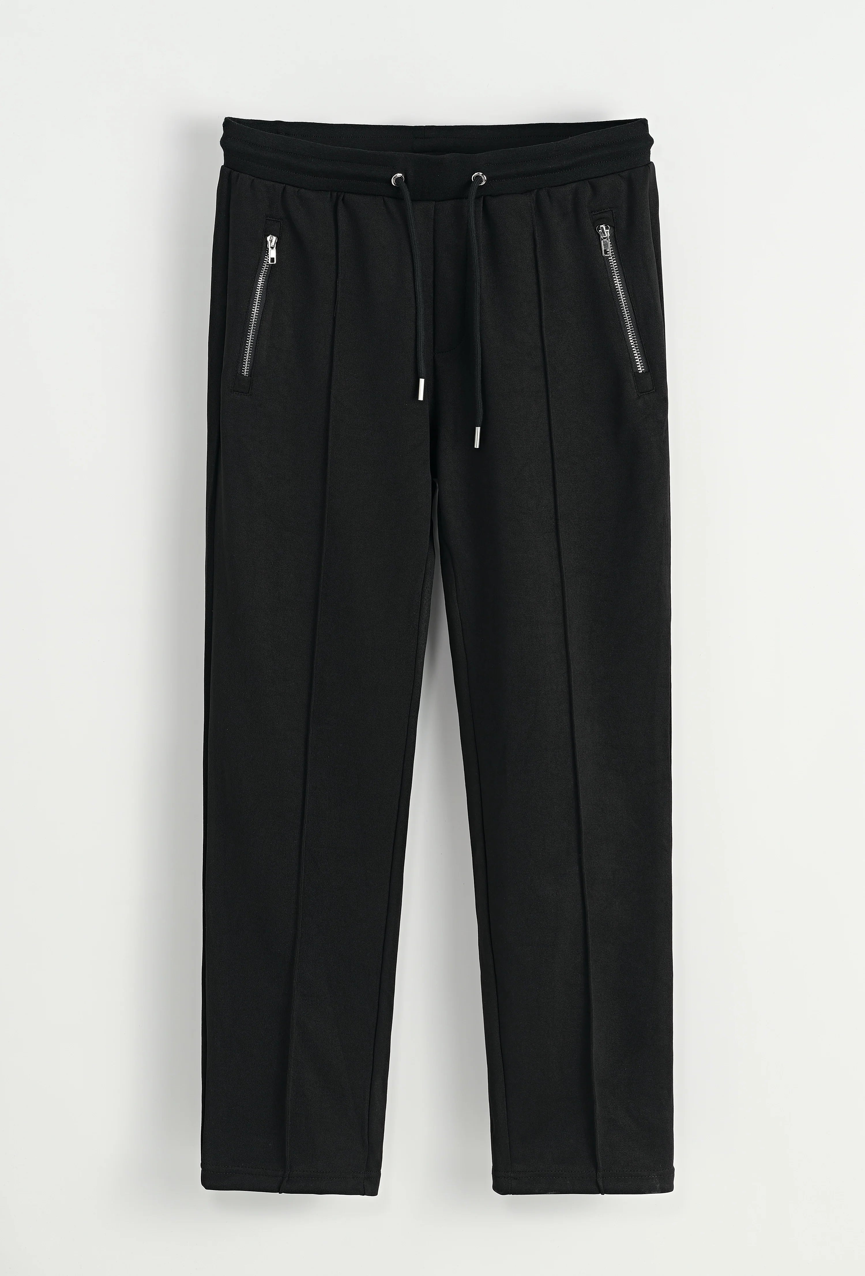 Set van effen t-shirt en effen broek