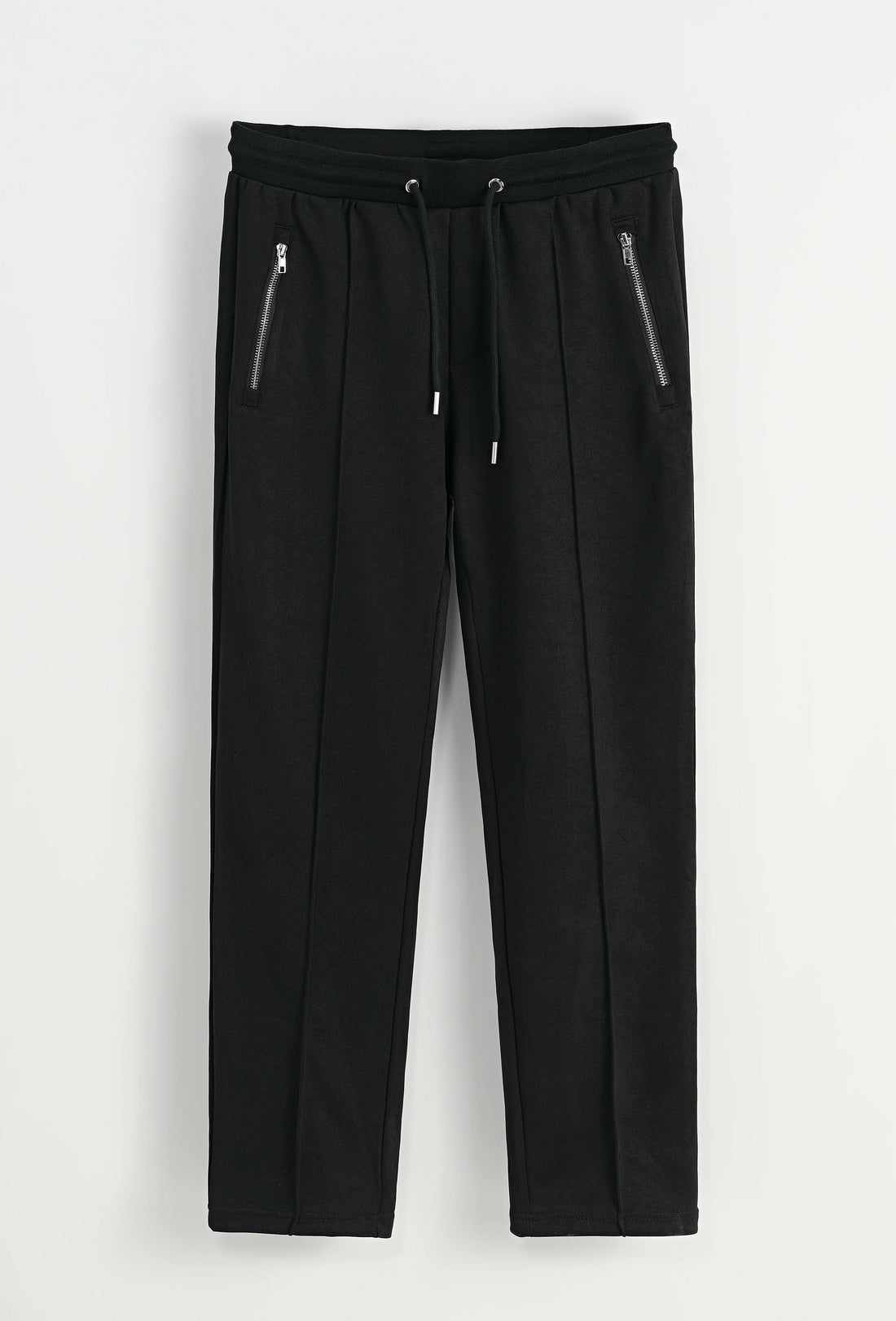 Set van effen t-shirt en effen broek