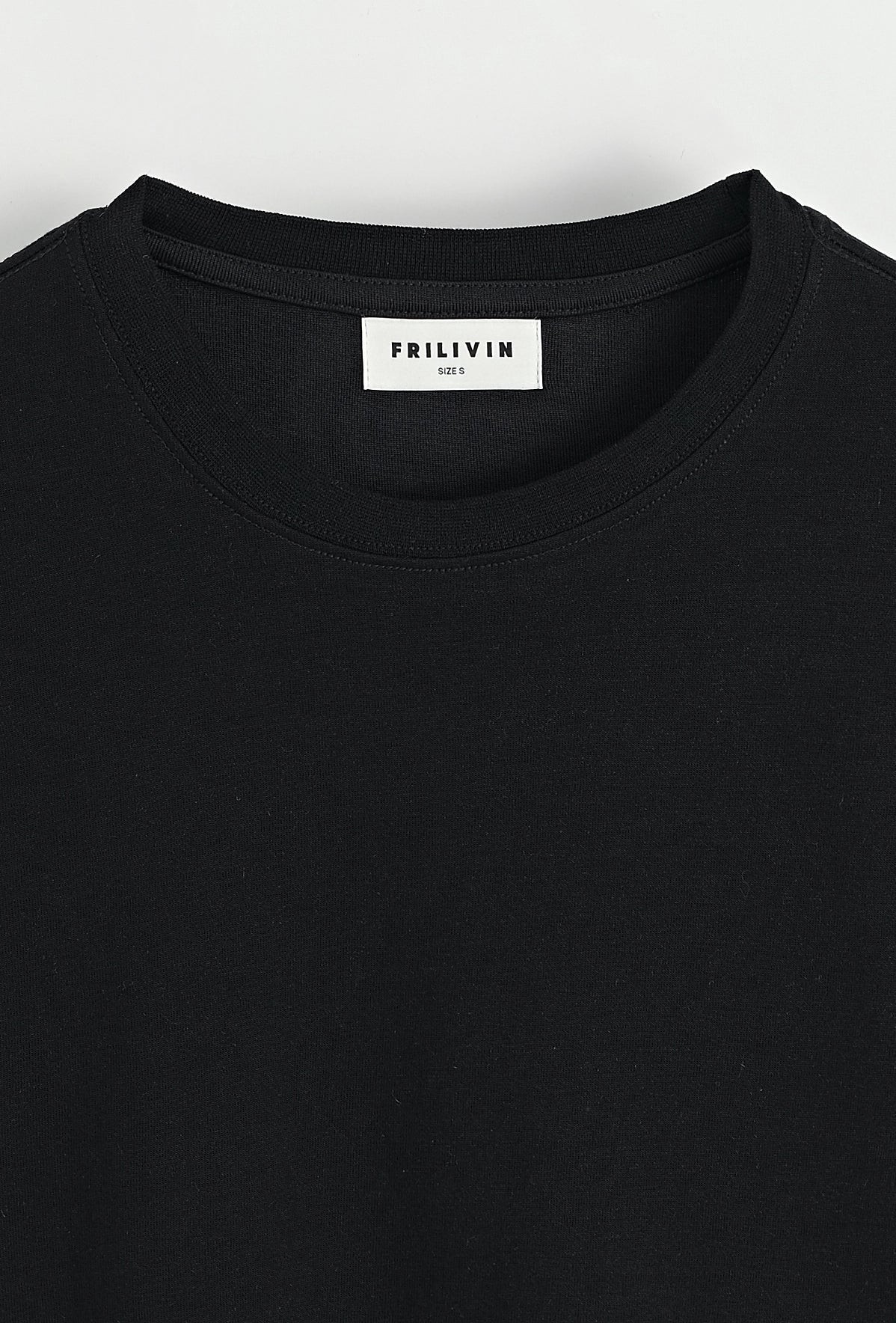 Set van effen t-shirt en effen broek