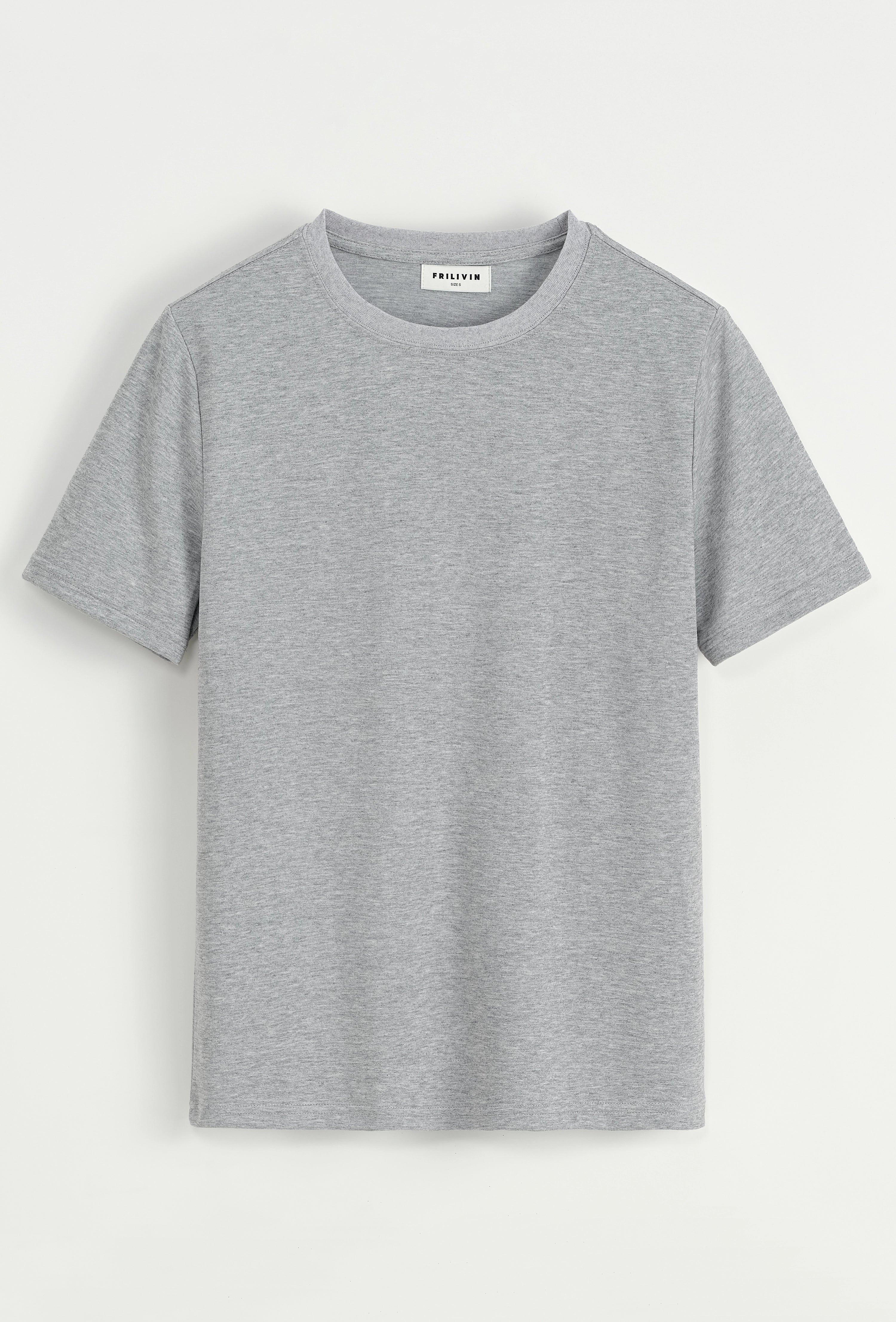 Set van effen t-shirt en effen broek