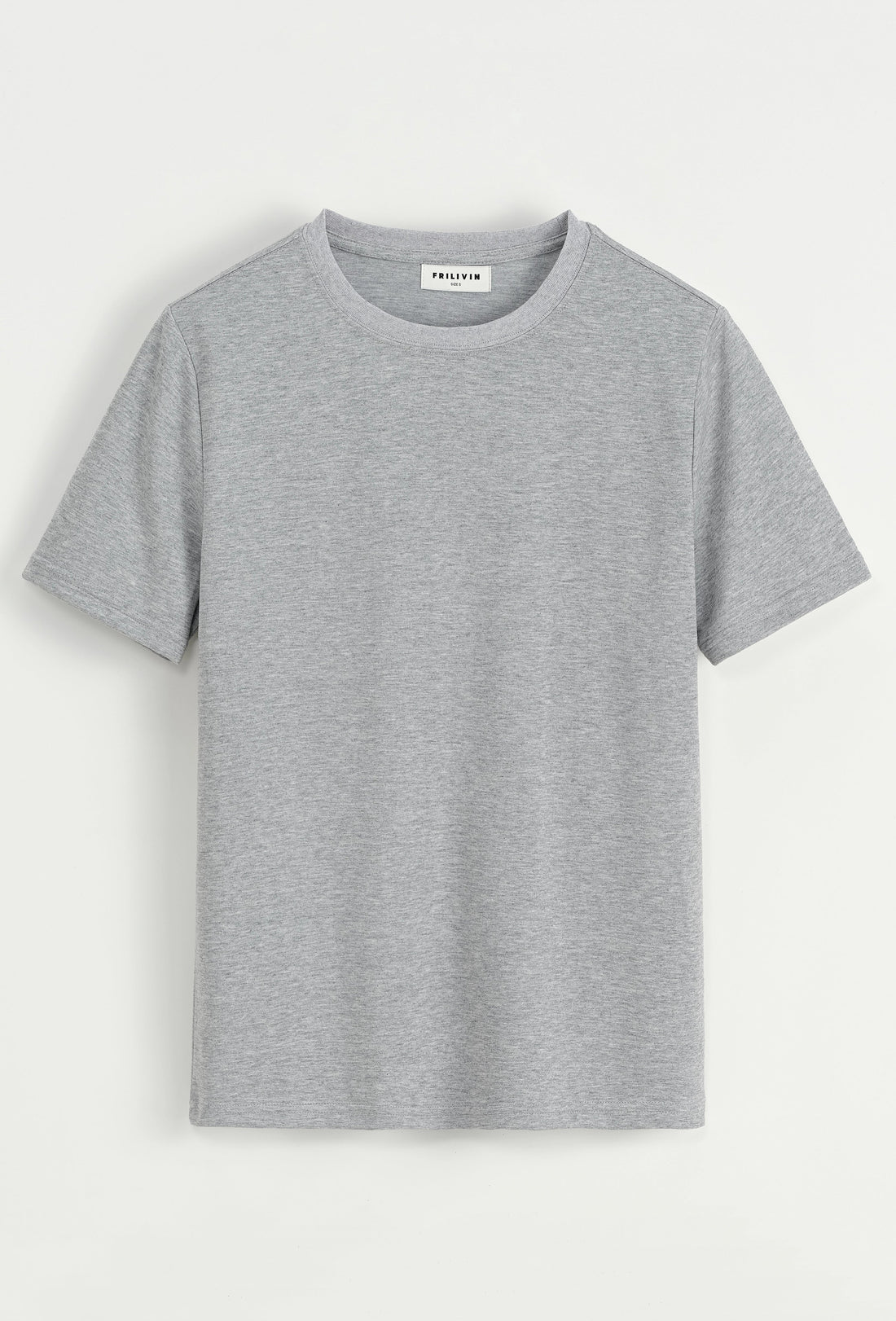 Set van effen t-shirt en effen broek