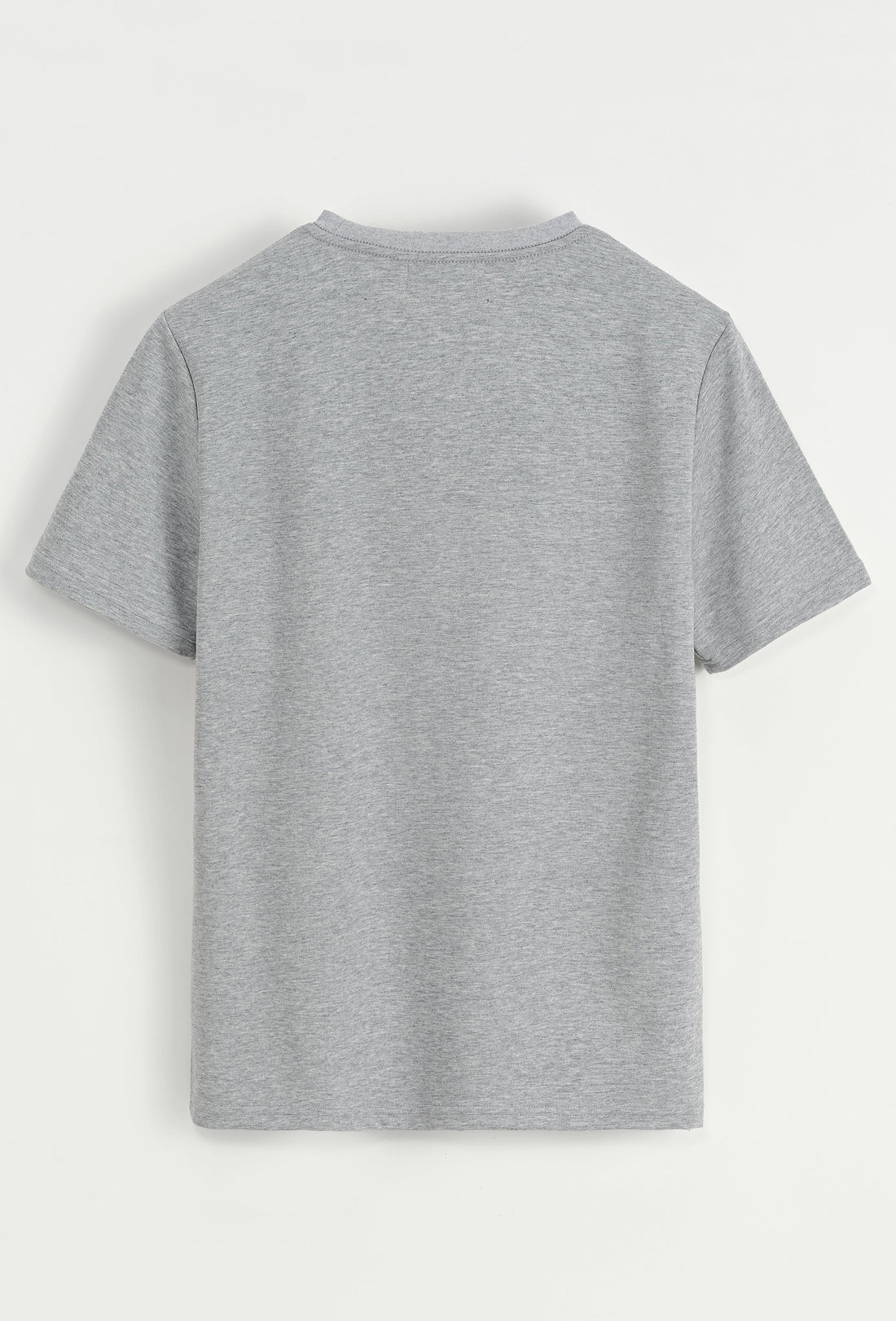 Set van effen t-shirt en effen broek