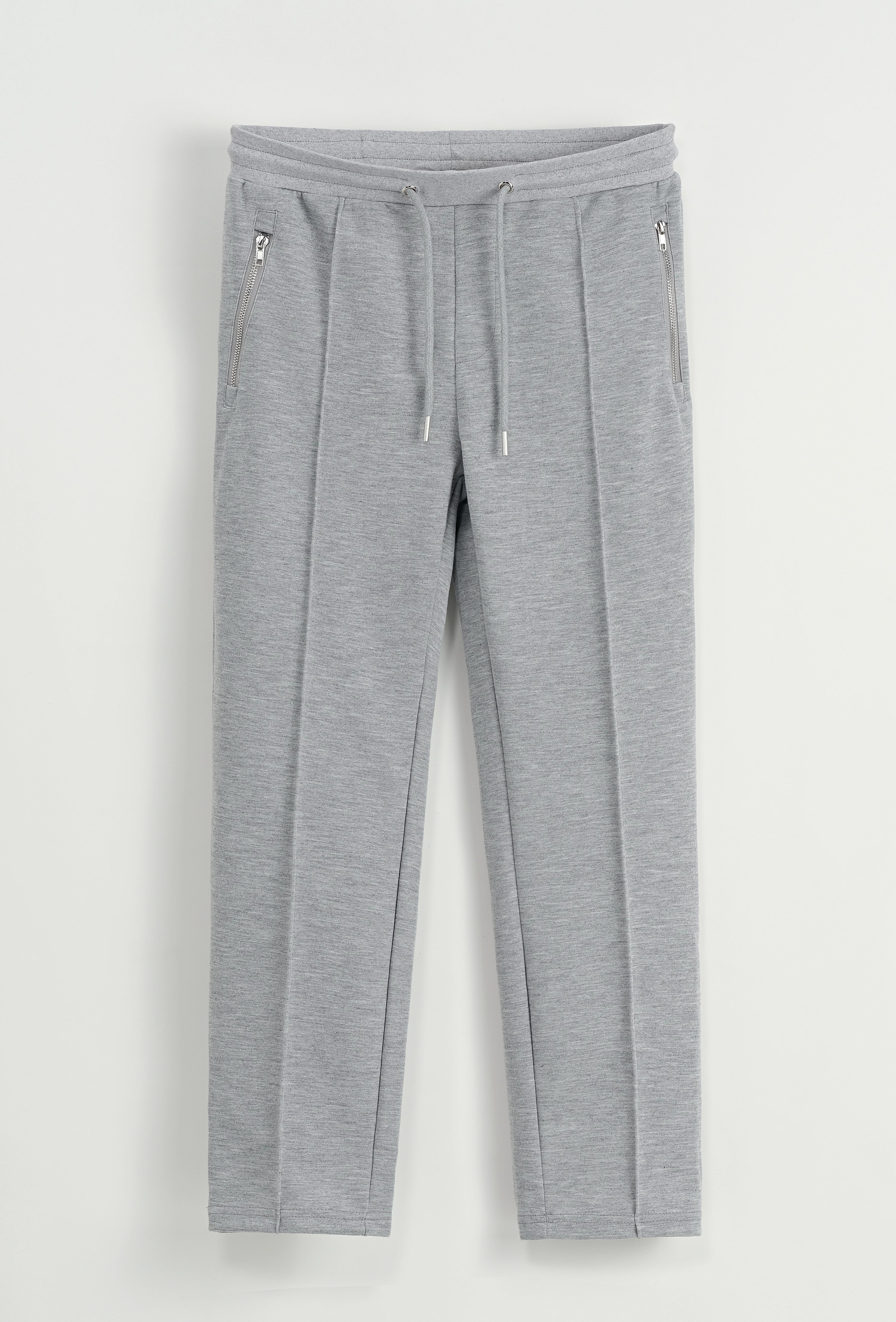 Set van effen t-shirt en effen broek