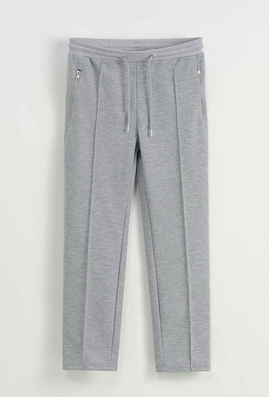 Set van effen t-shirt en effen broek