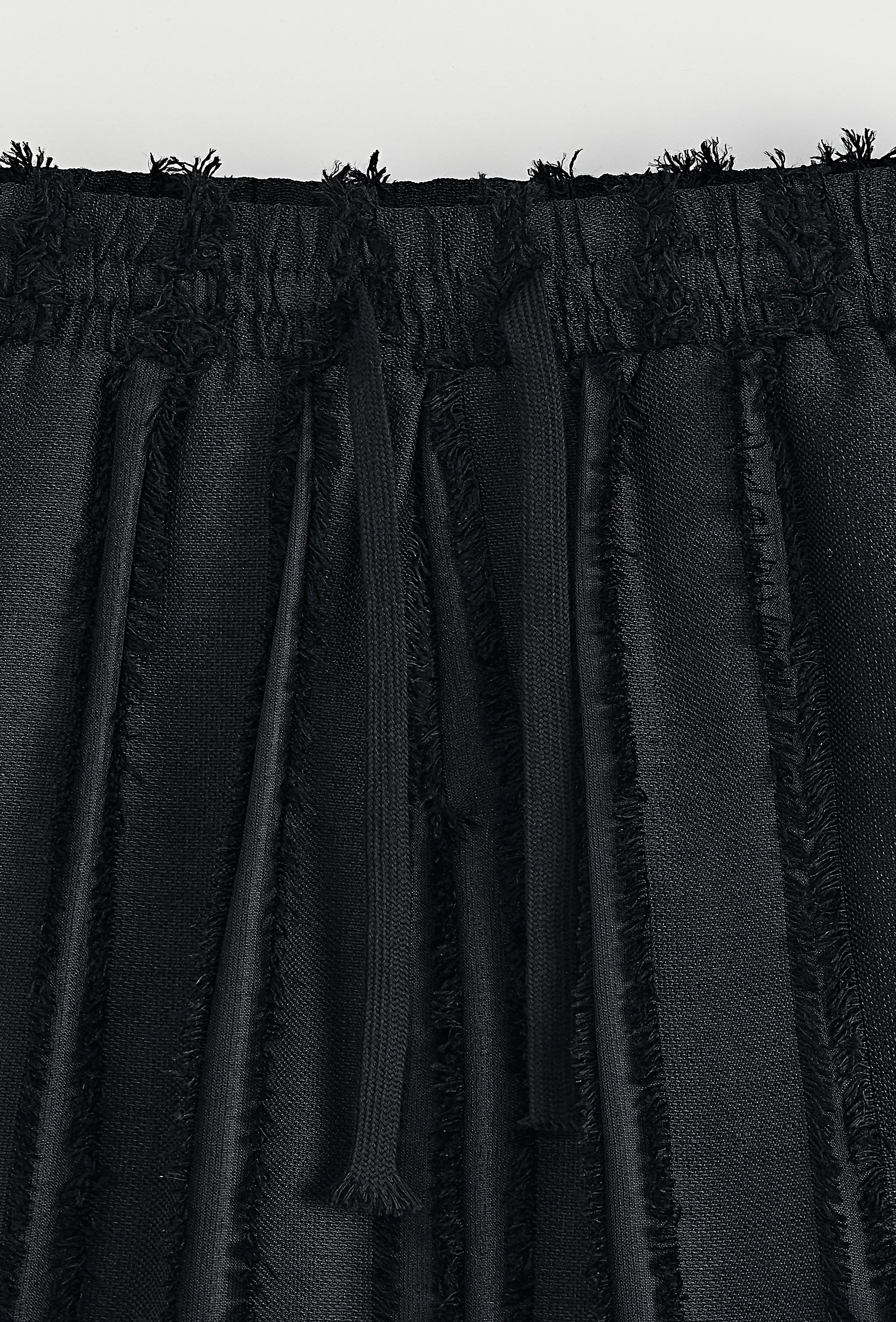 Set van effen shirt en korte broek