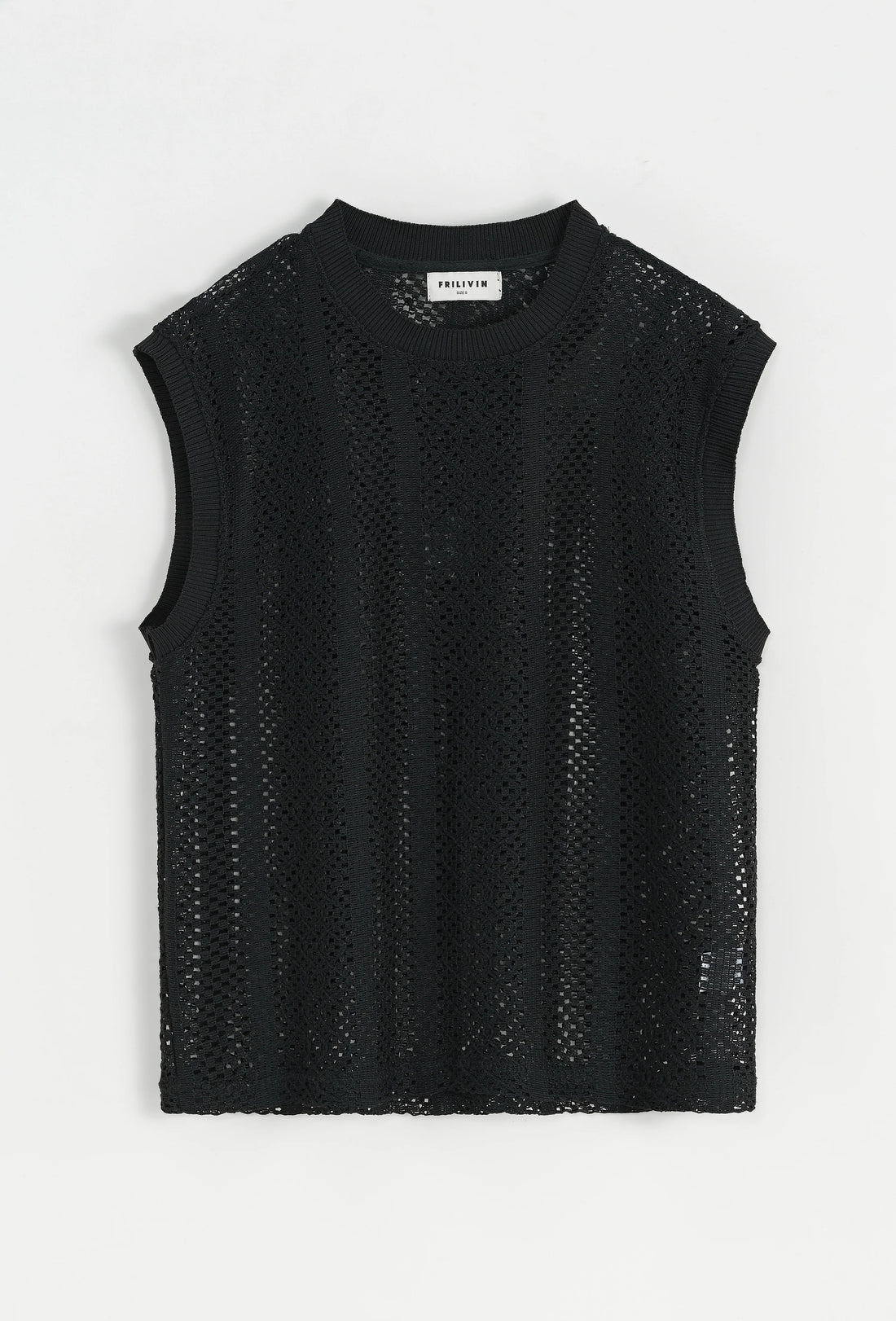 Gebreide tanktop en broekset