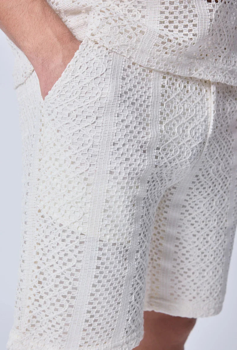 Set van T-shirt en tanktop met korte broek