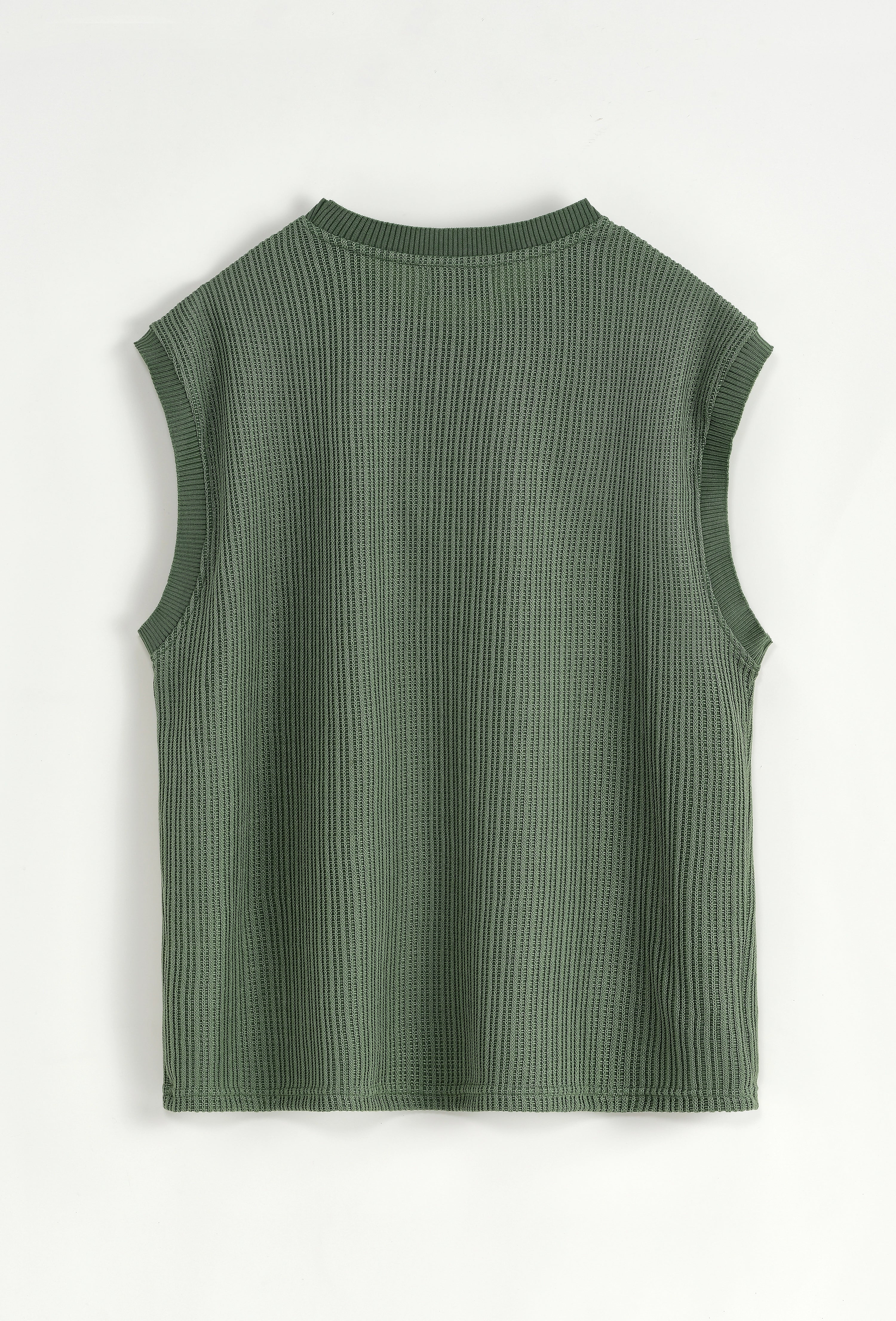 Set van een effen tanktop en broek