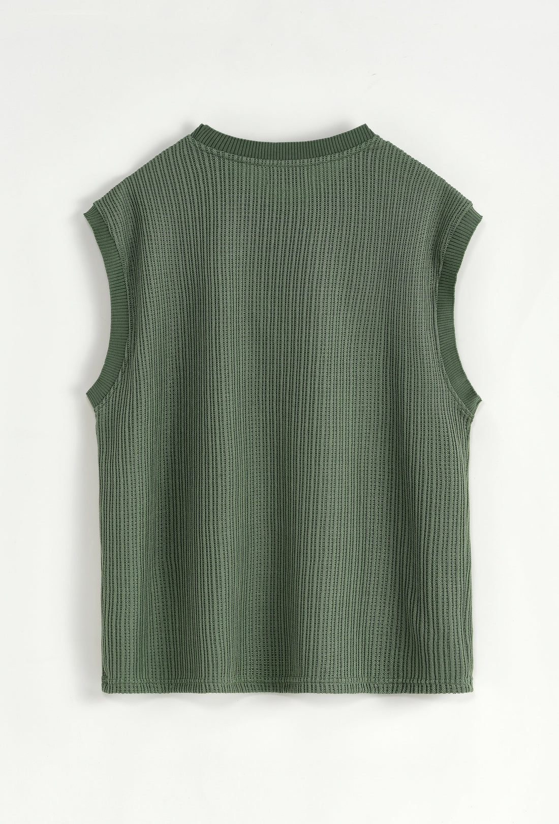 Set van een effen tanktop en broek