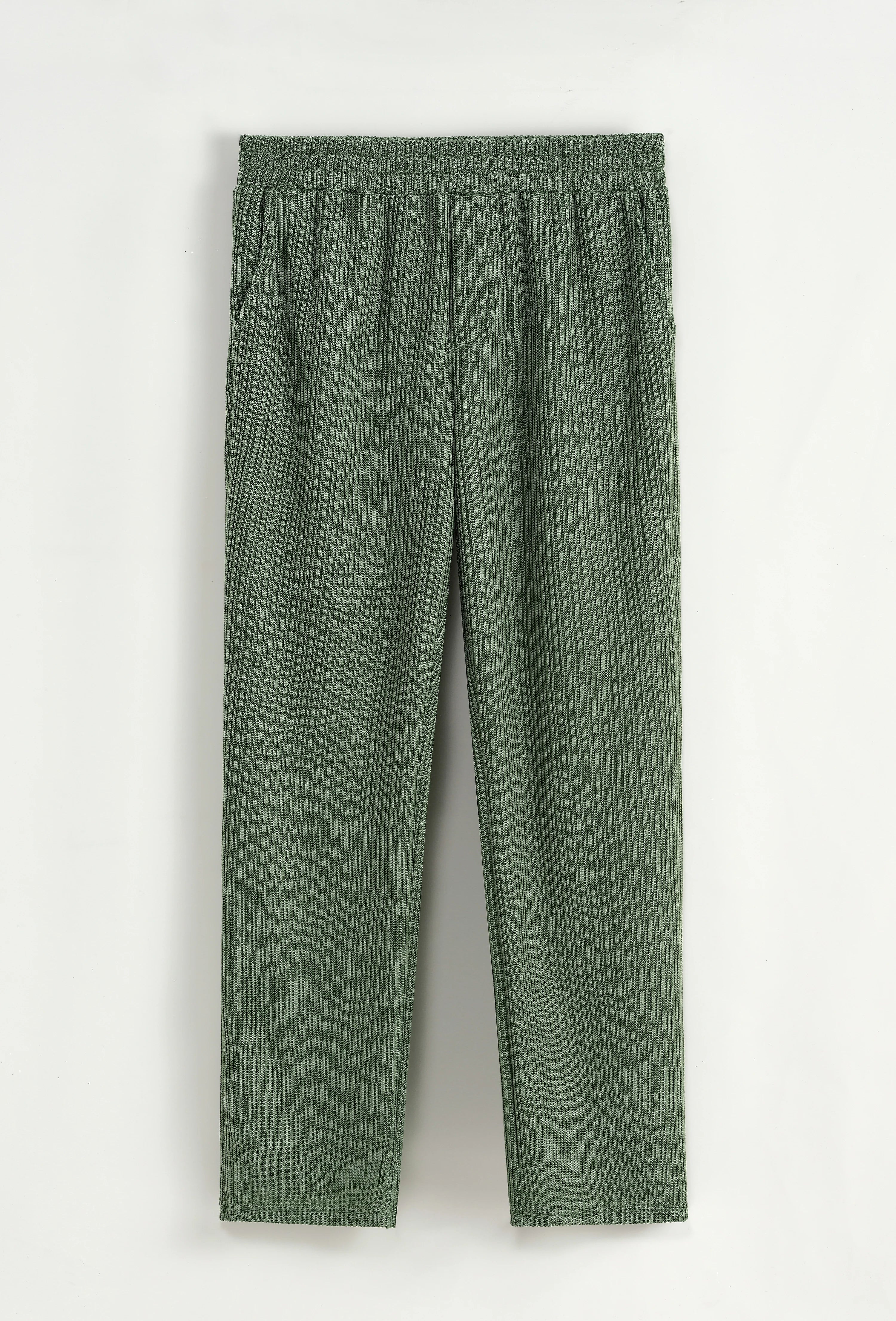 Set van een effen tanktop en broek