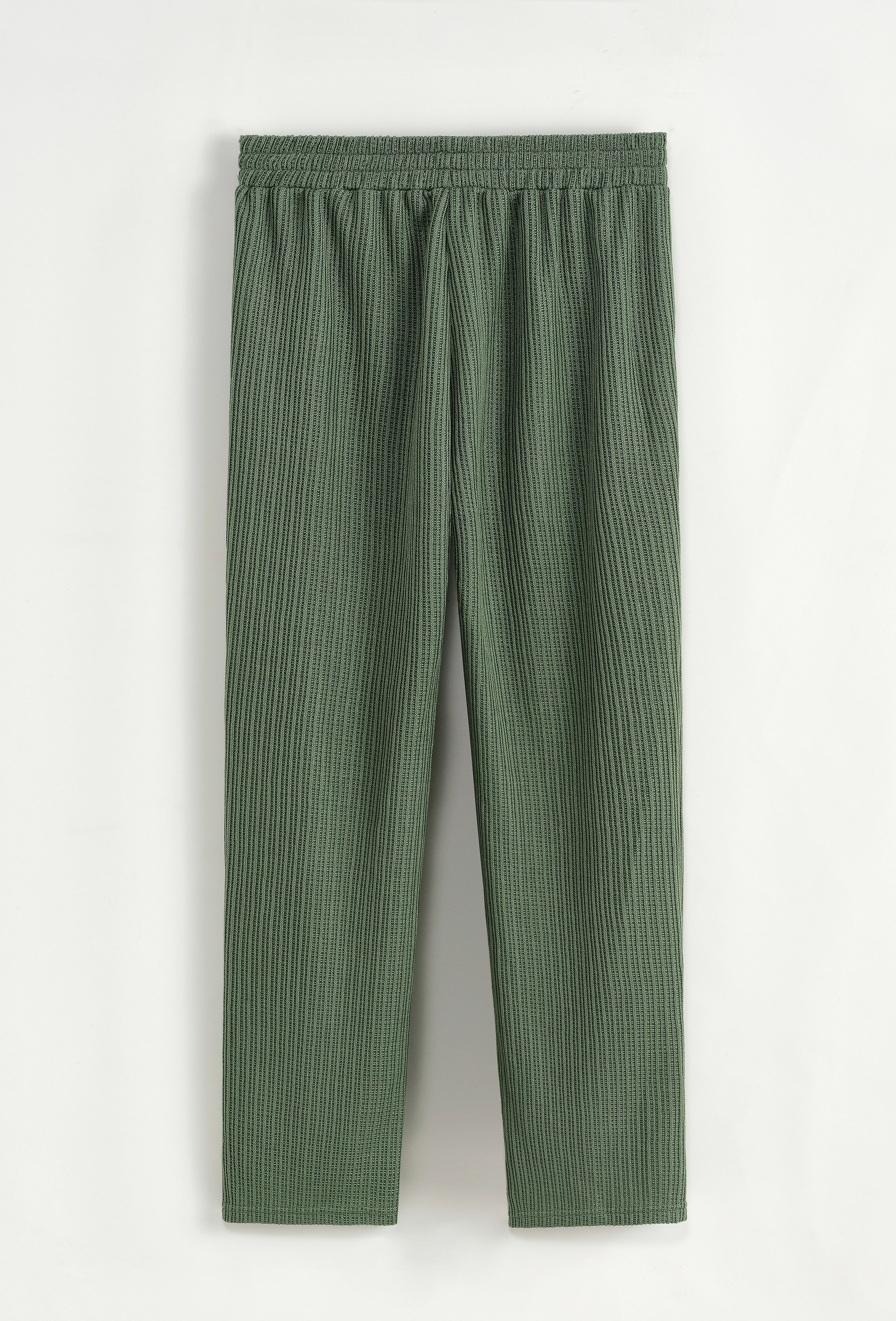 Set van een effen tanktop en broek