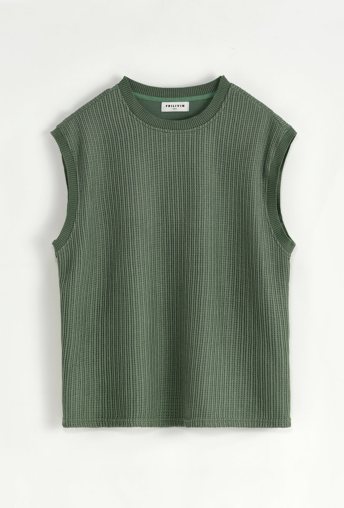 Set van een effen tanktop en broek