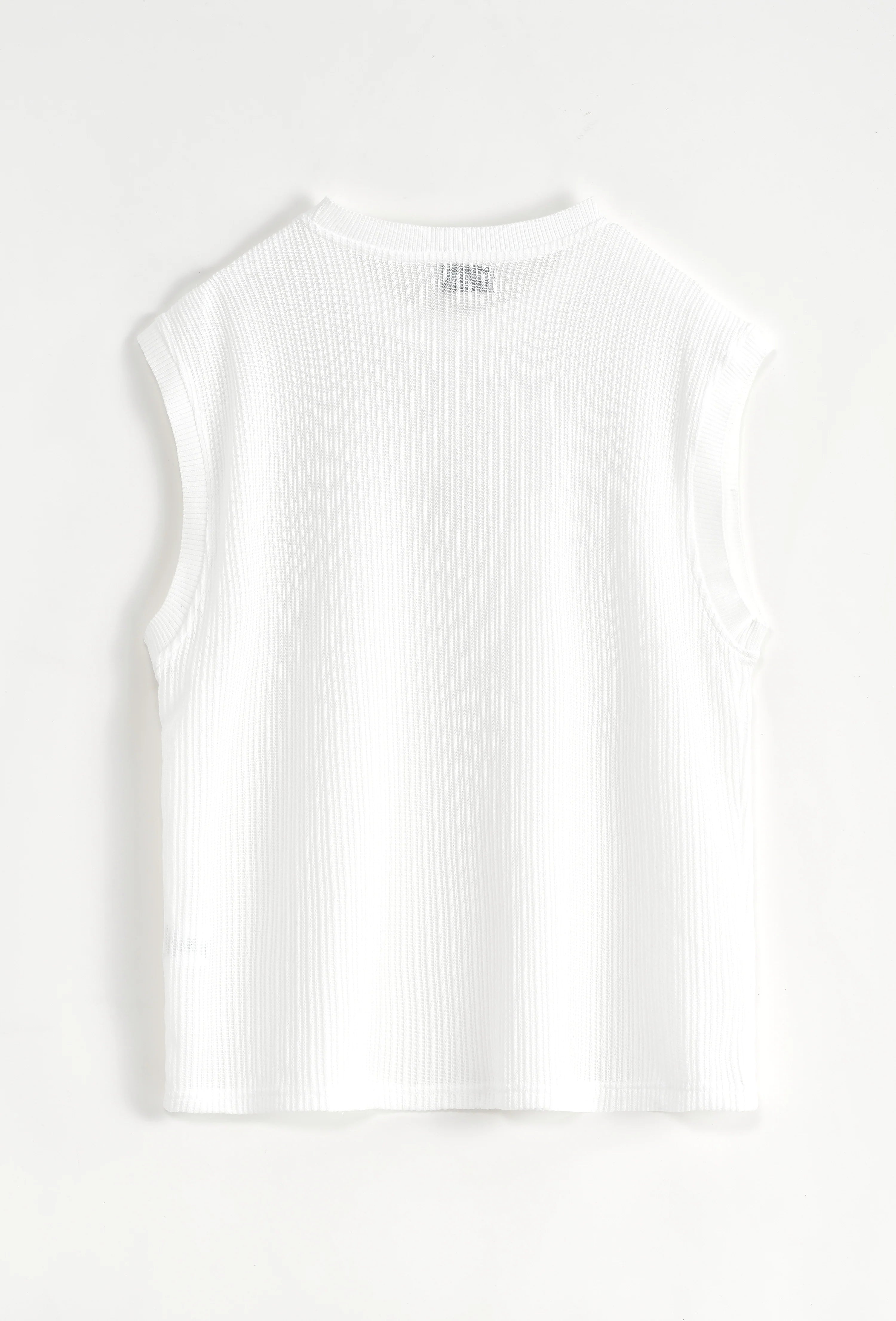 Set van een effen tanktop en broek