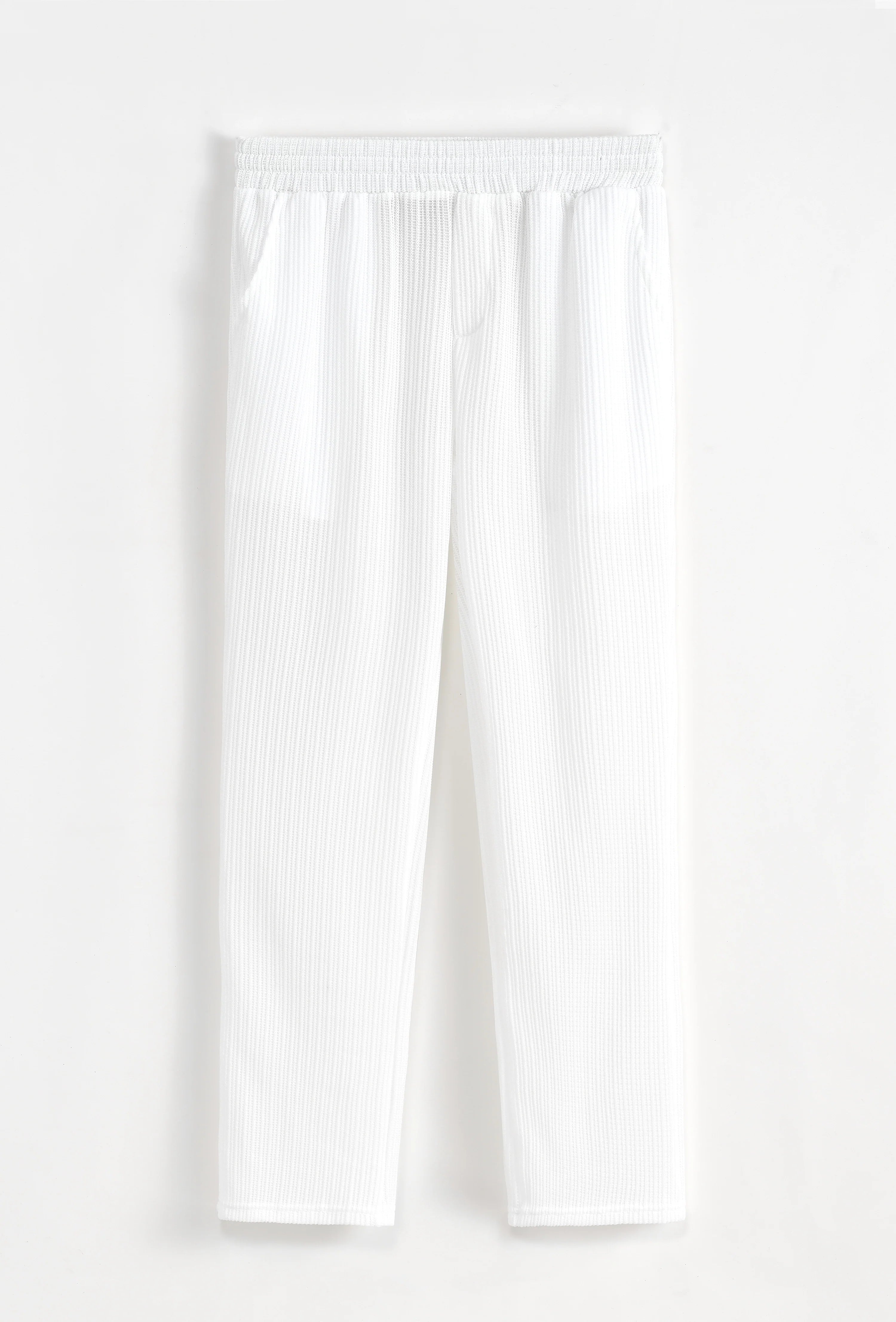 Set van een effen tanktop en broek