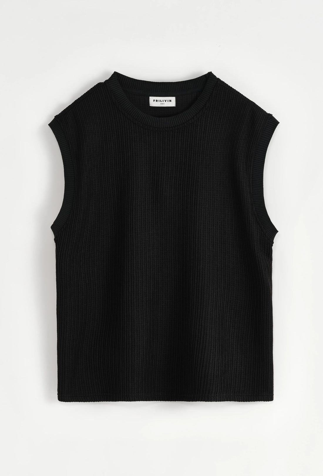 Set van een effen tanktop en broek