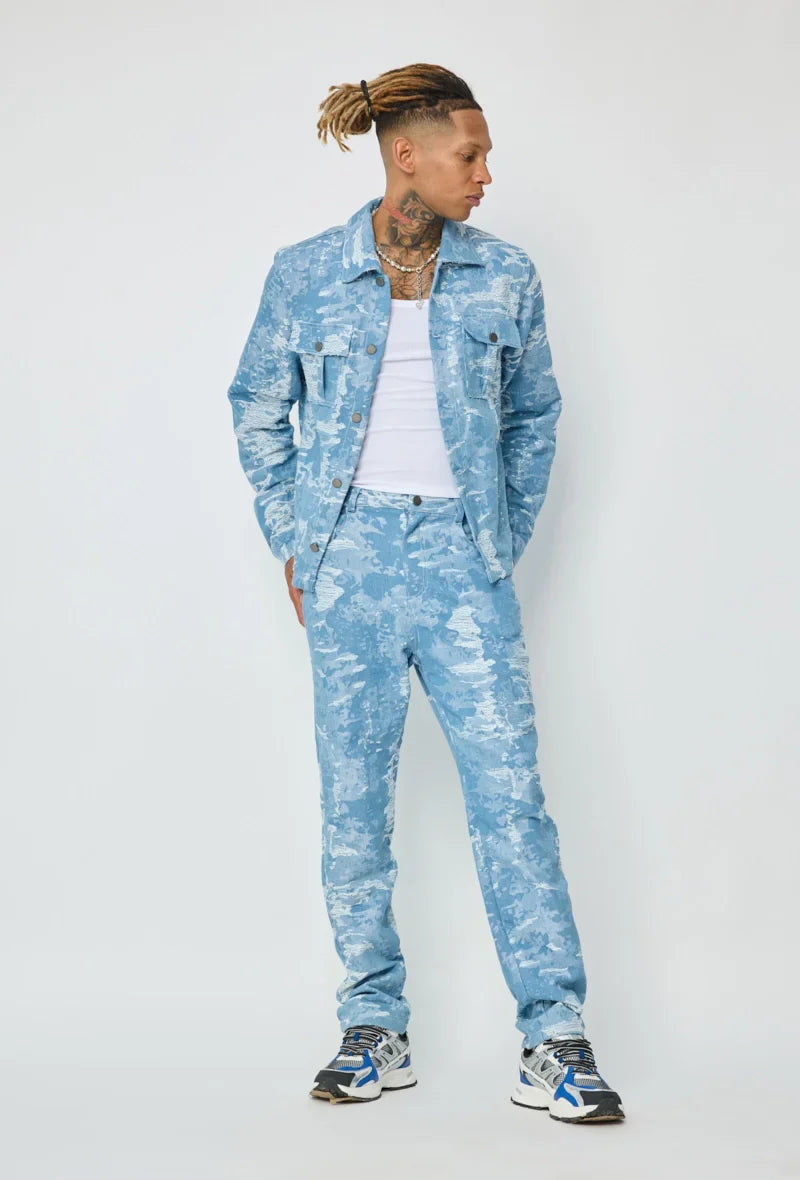 Setje van jasje en jeans