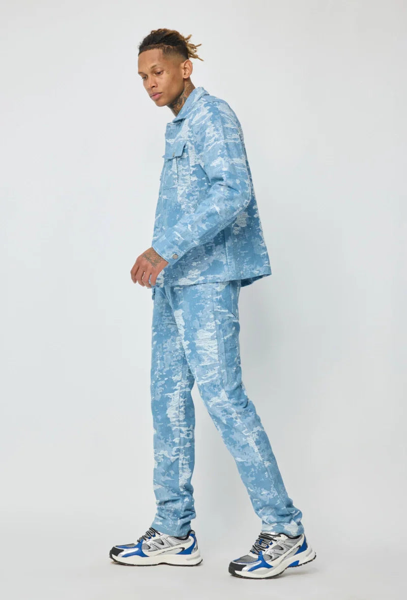 Setje van jasje en jeans