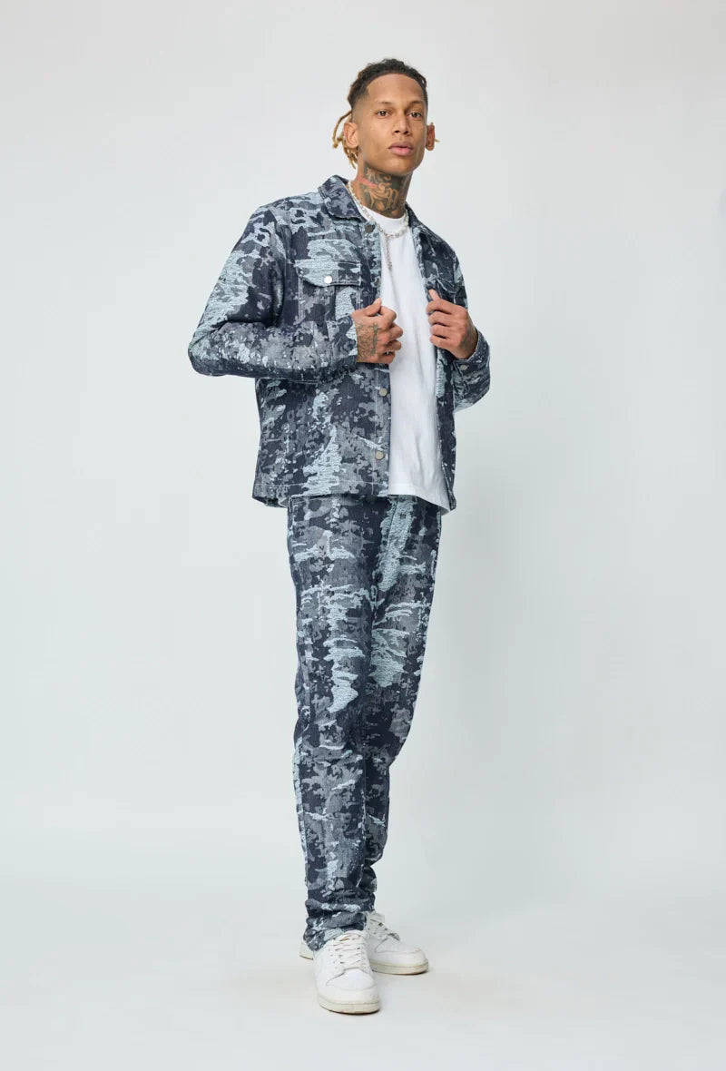 Setje van jasje en jeans