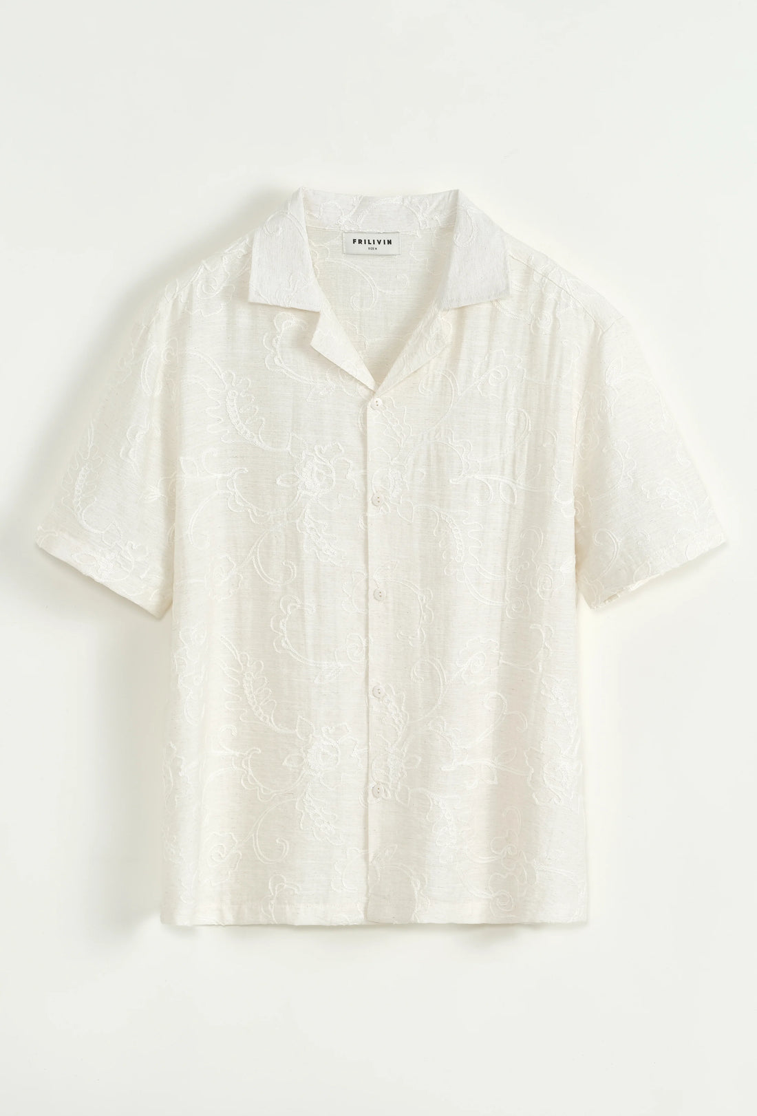 Shirt met korte mouwen en patroon