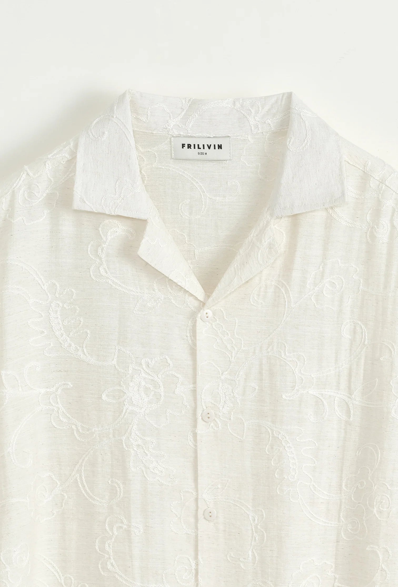 Shirt met korte mouwen en patroon