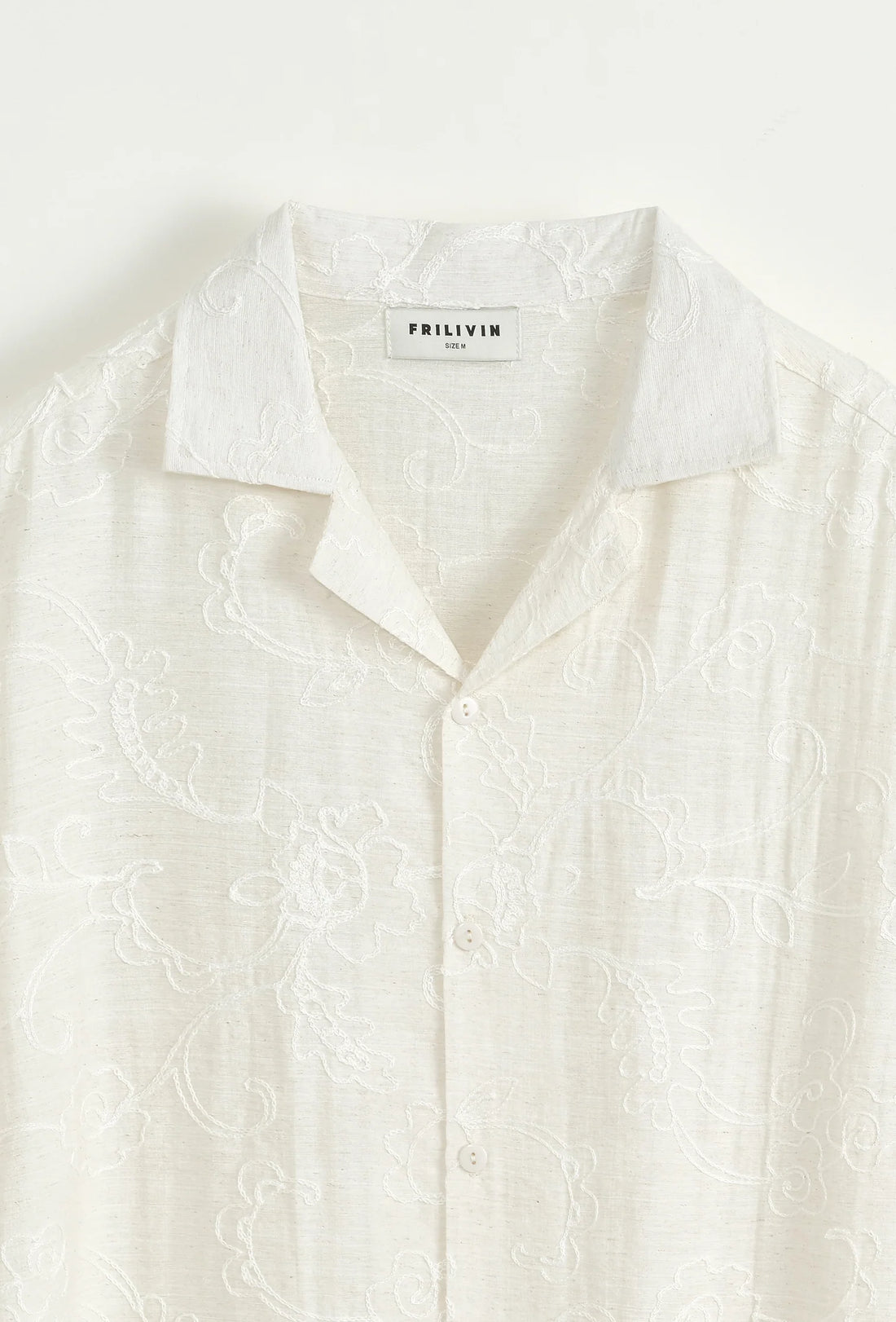 Shirt met korte mouwen en patroon