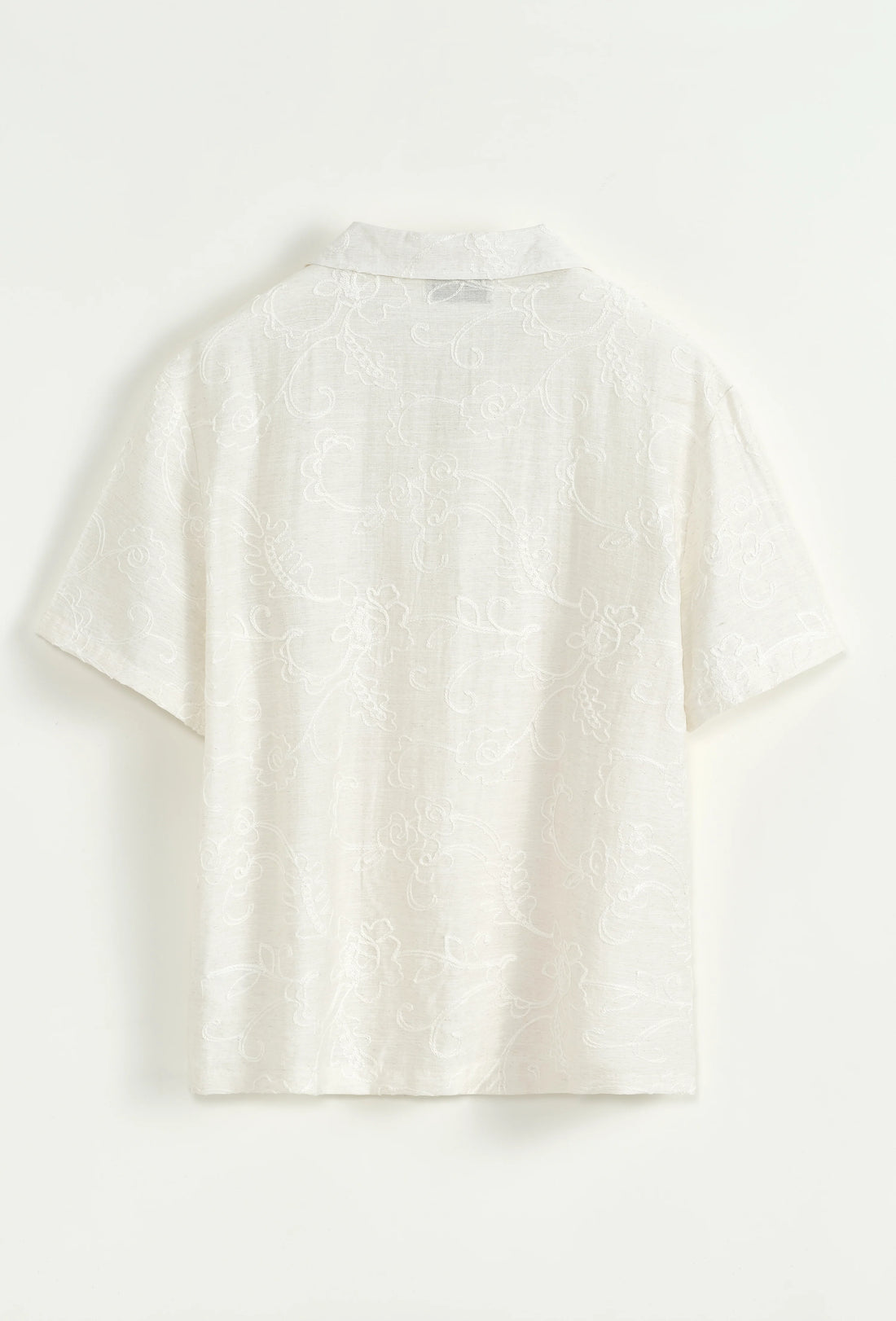 Shirt met korte mouwen en patroon