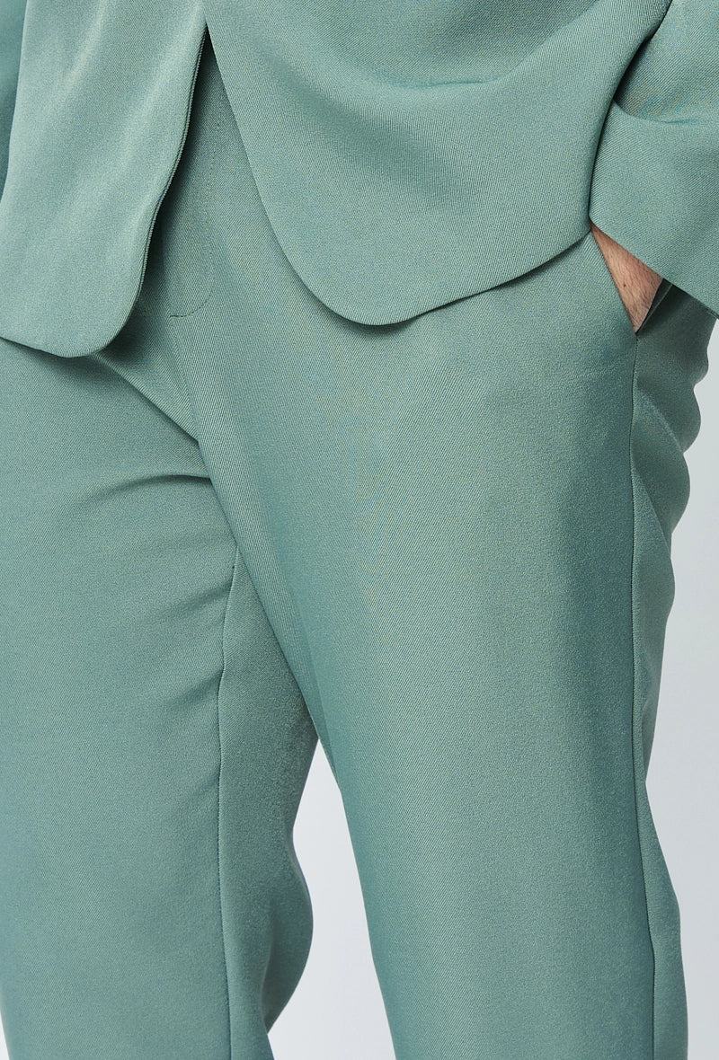 Klassieke pakset met kraag