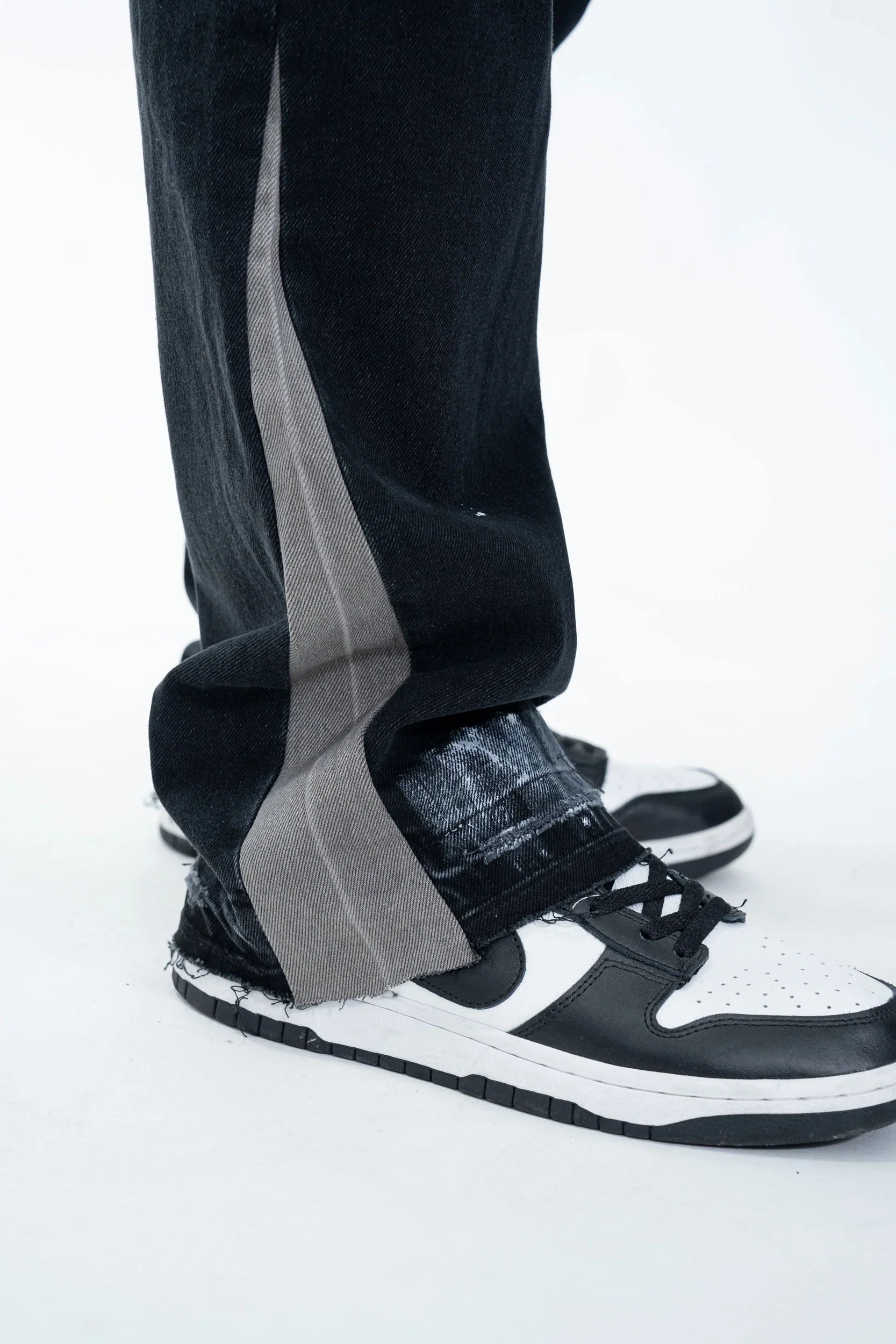 Pantalon cargo patchwork