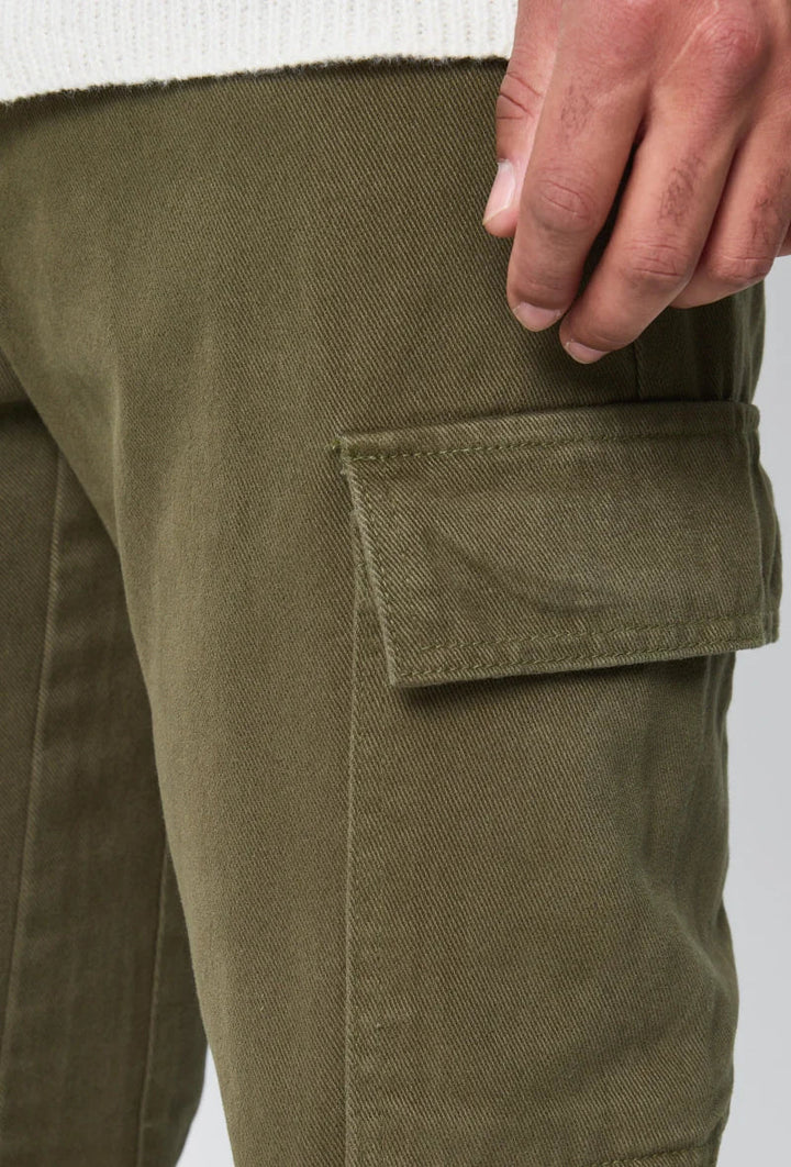Pantalon cargo patchwork