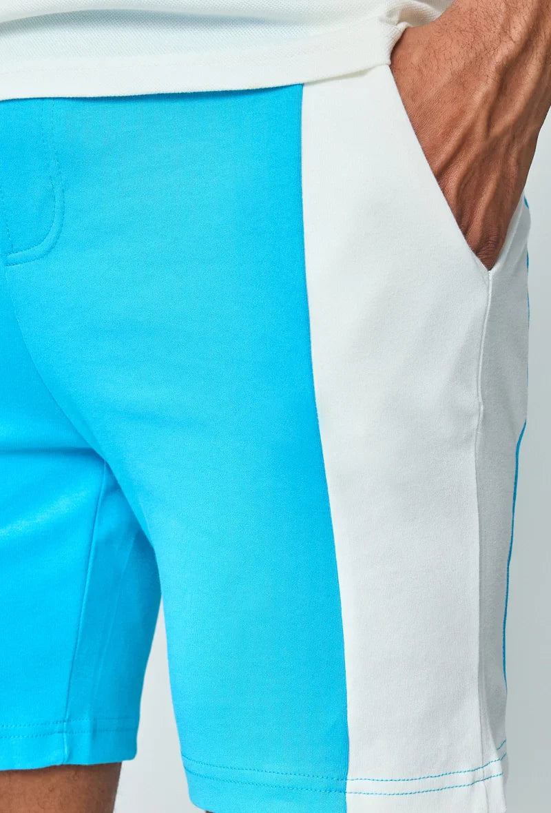 Katoenen joggingbroek met strepen