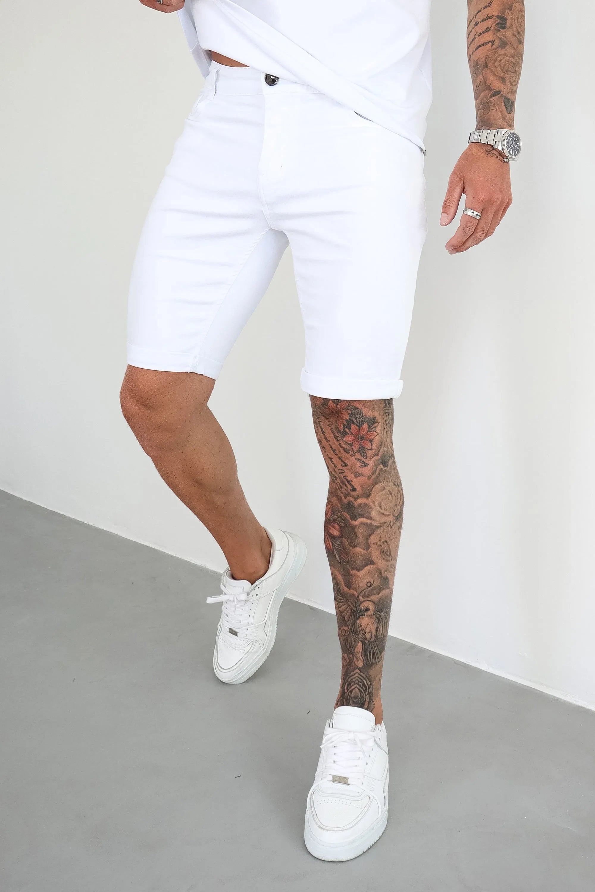 DE LORENZO SHORTS - WIT