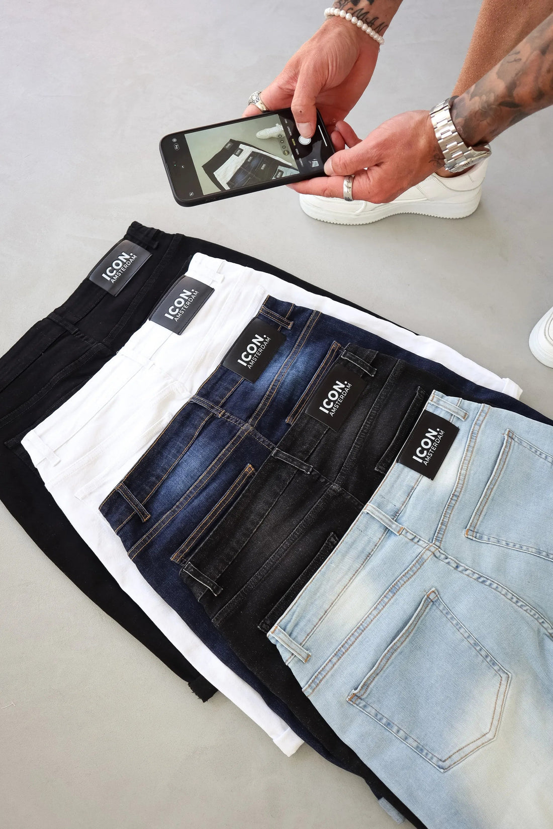 DE LORENZO SHORTS - WIT