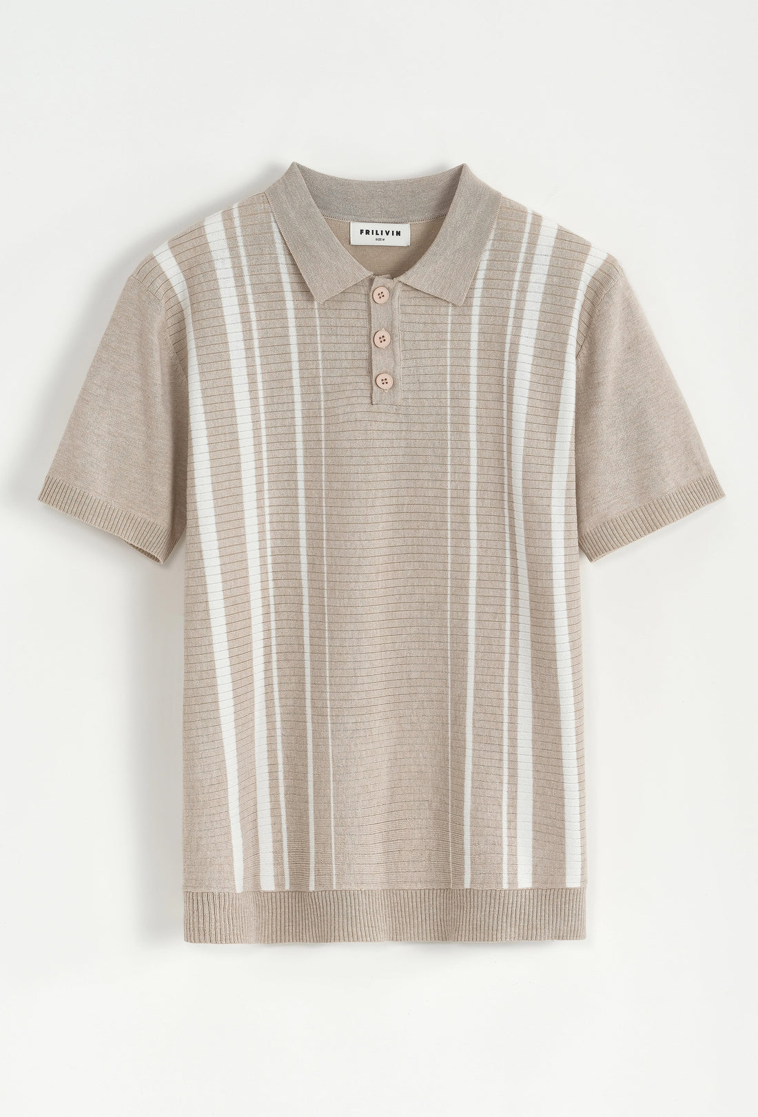 Poloshirt met korte mouwen en knoopjes