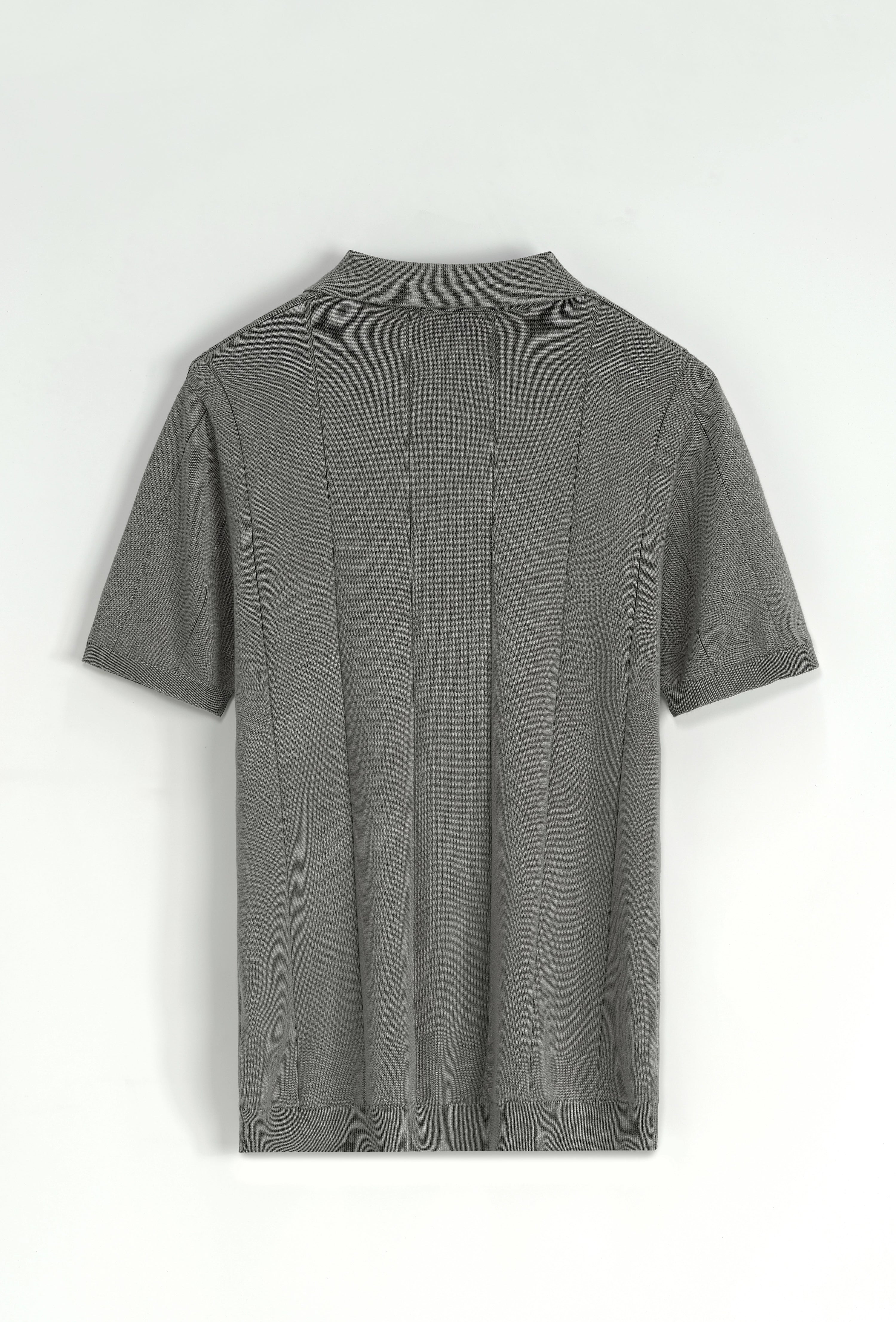 Open V-hals shirt trui