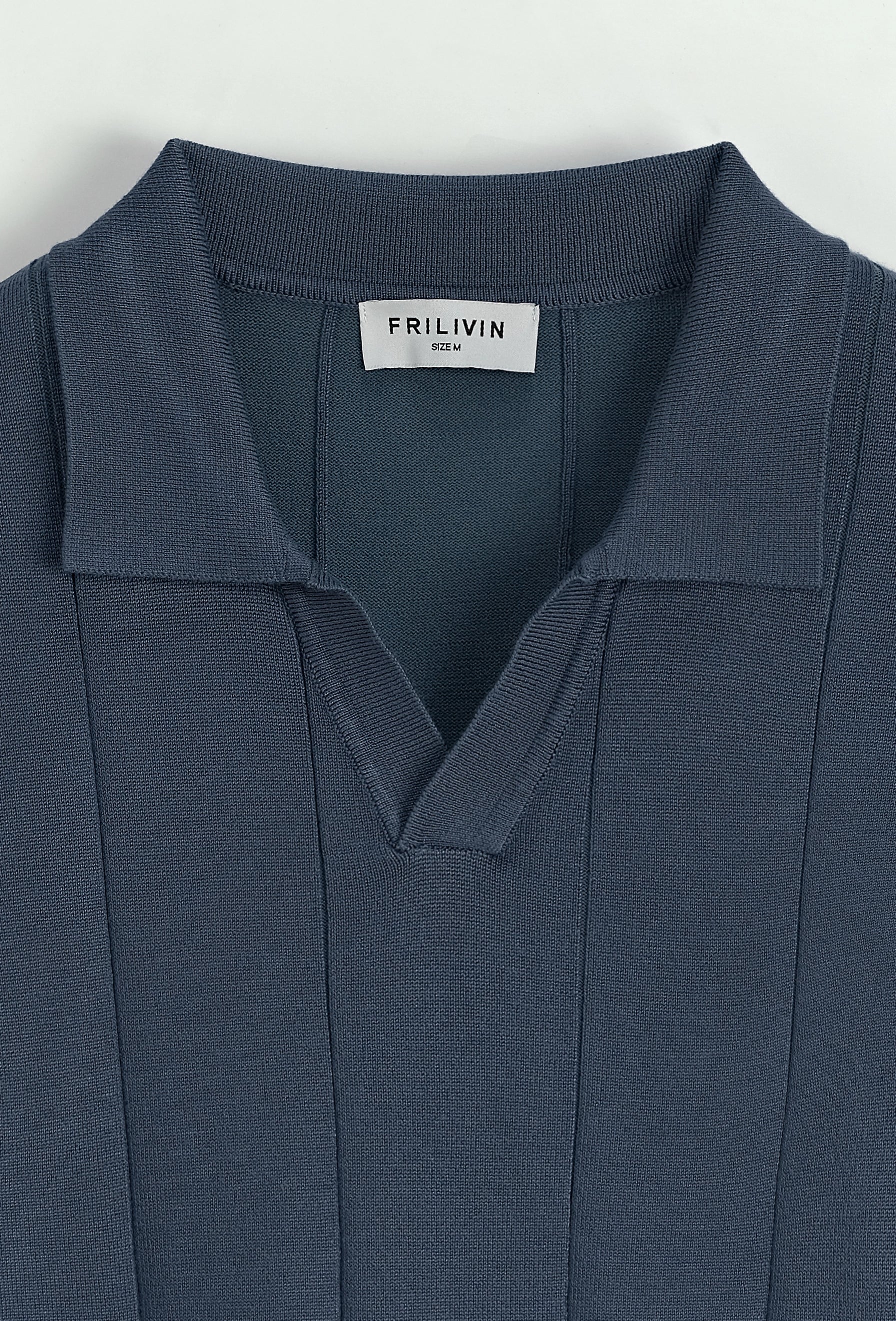 Open V-hals shirt trui