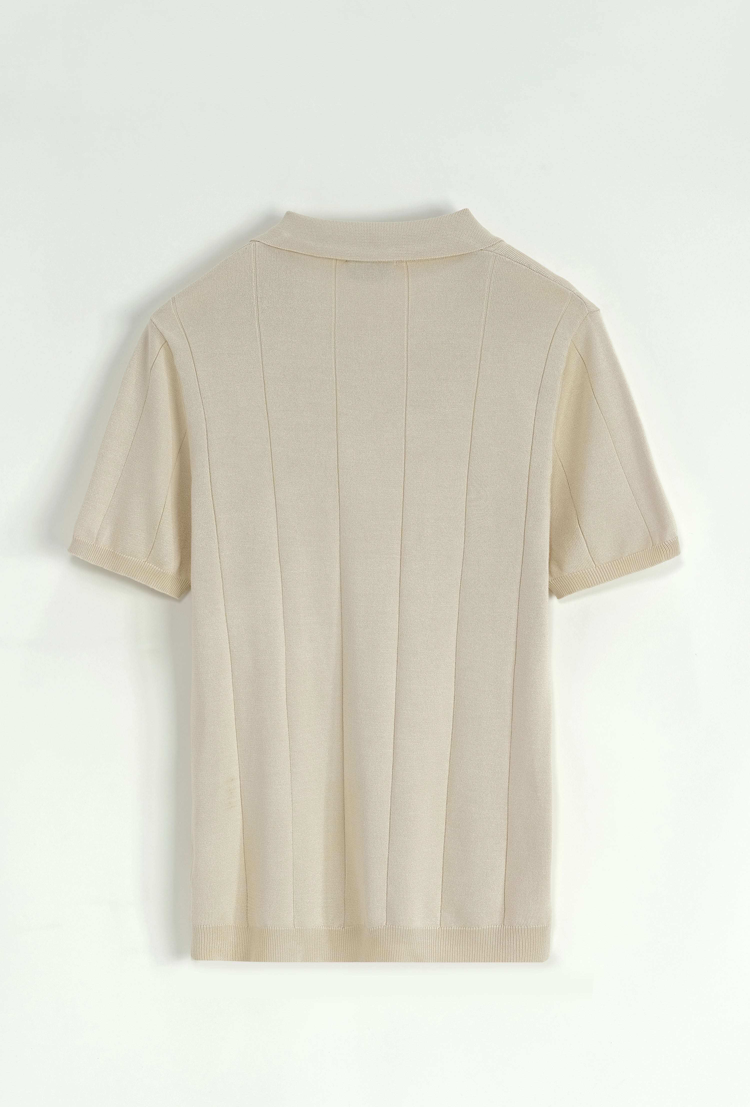 Open V-hals shirt trui