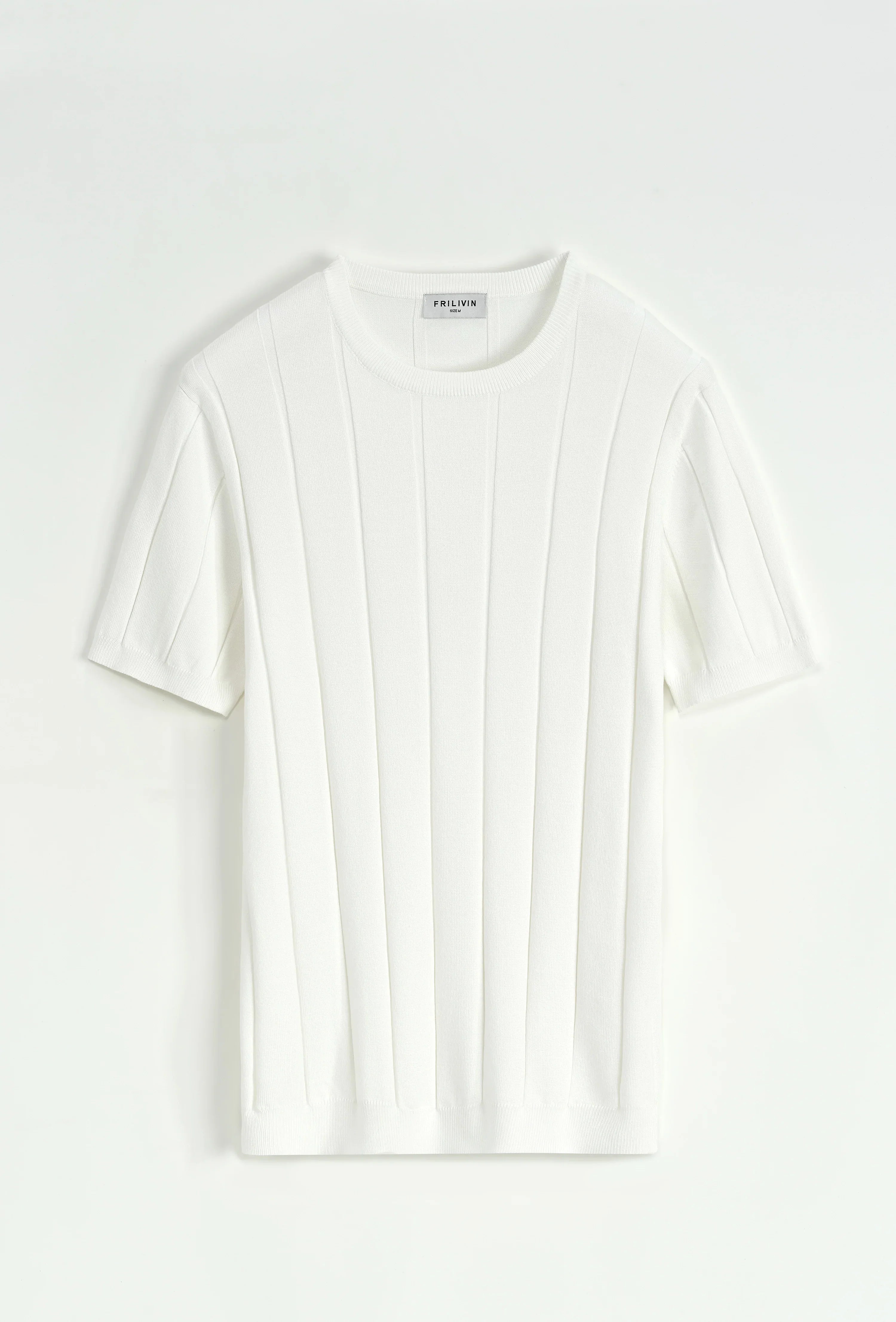 Lichtgewicht trui met zijlijnen