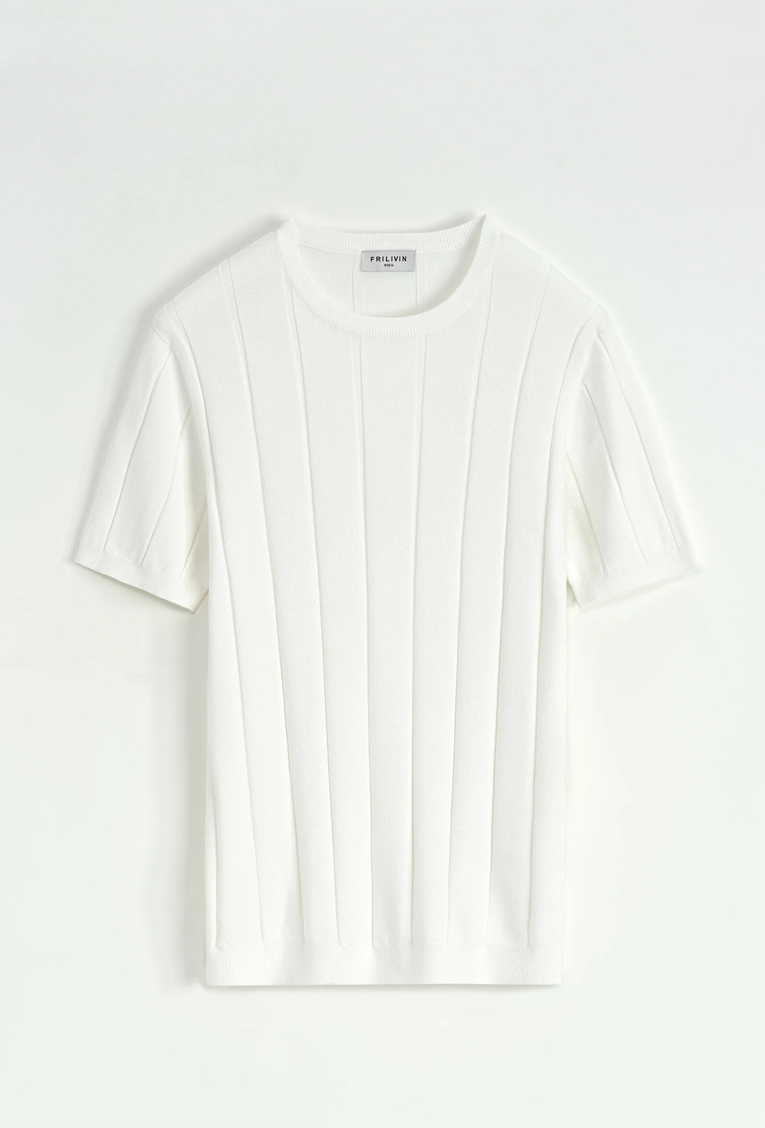 Lichtgewicht trui met zijlijnen