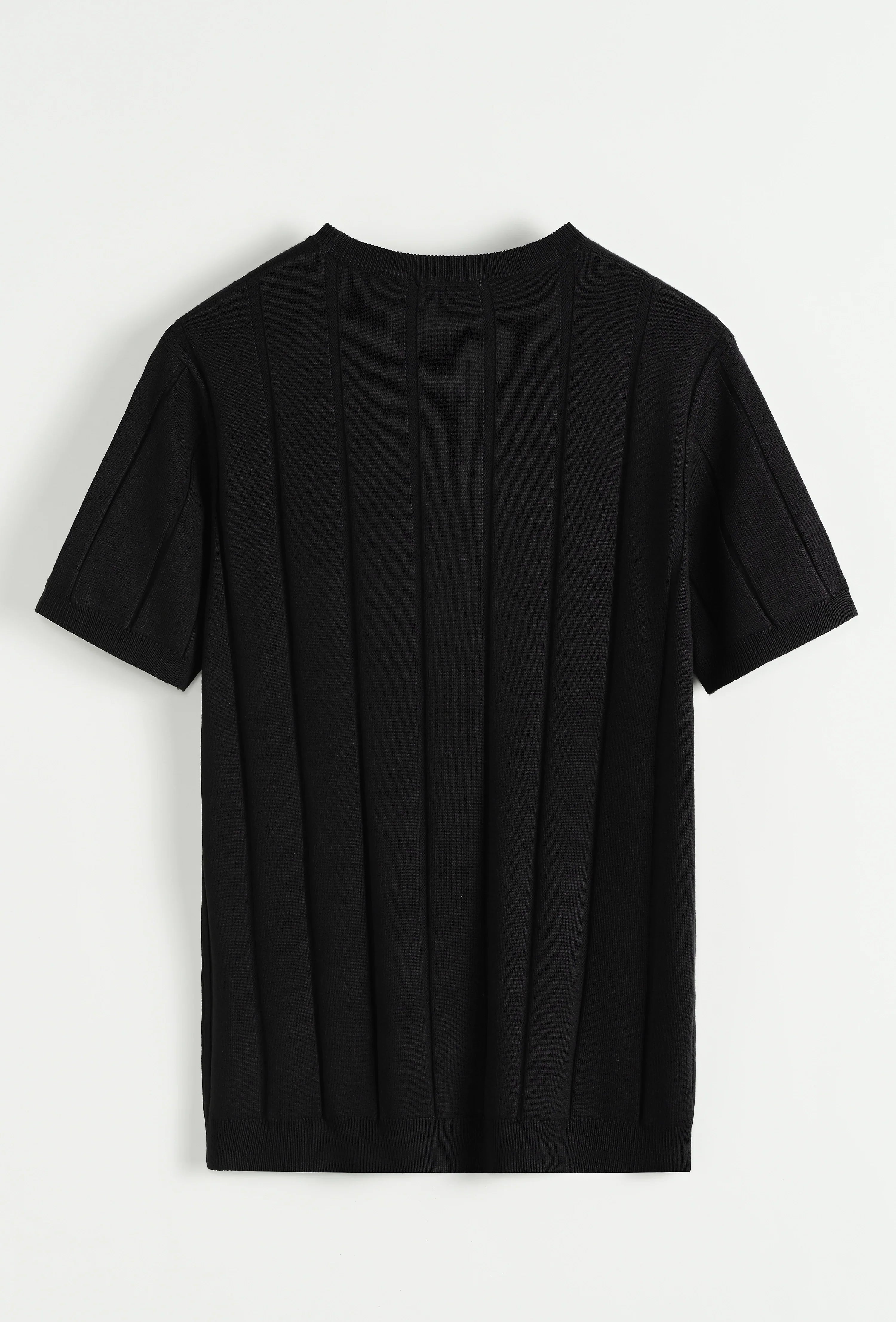 Lichtgewicht trui met zijlijnen