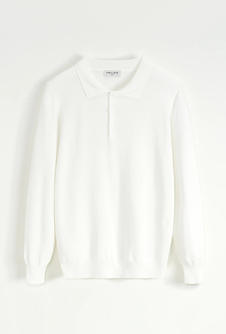 Trui met overhemdkraag