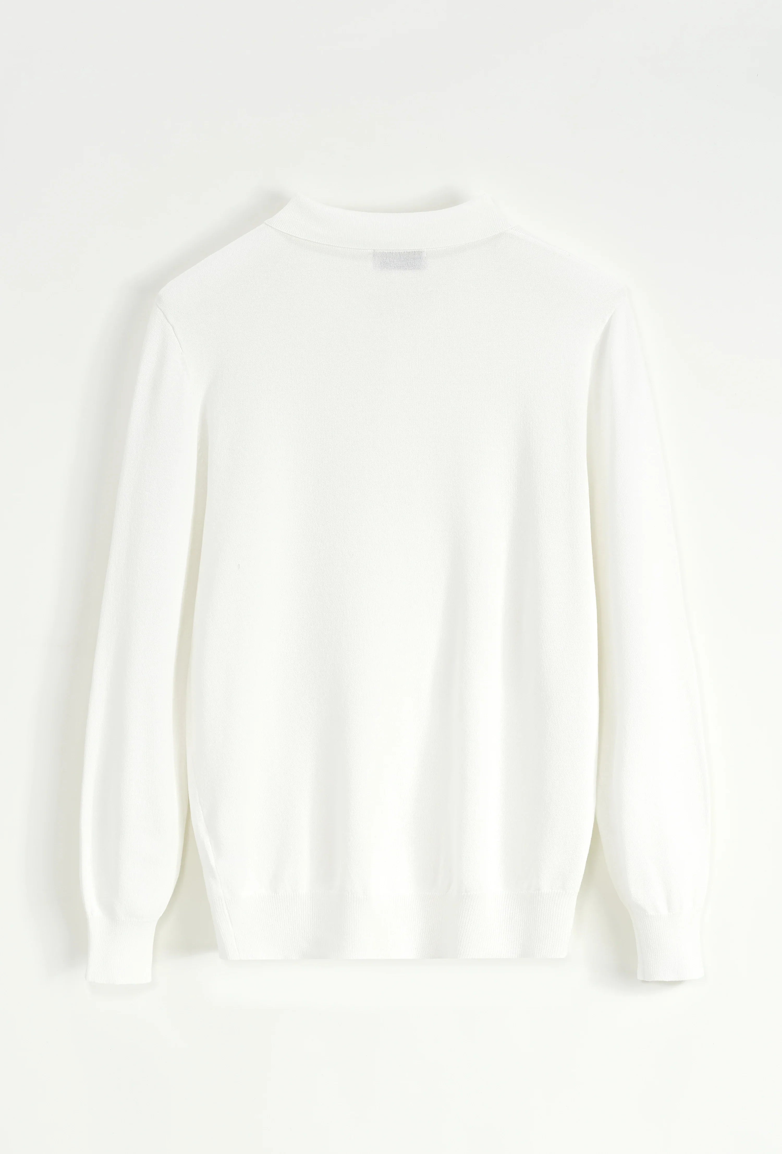 Trui met overhemdkraag