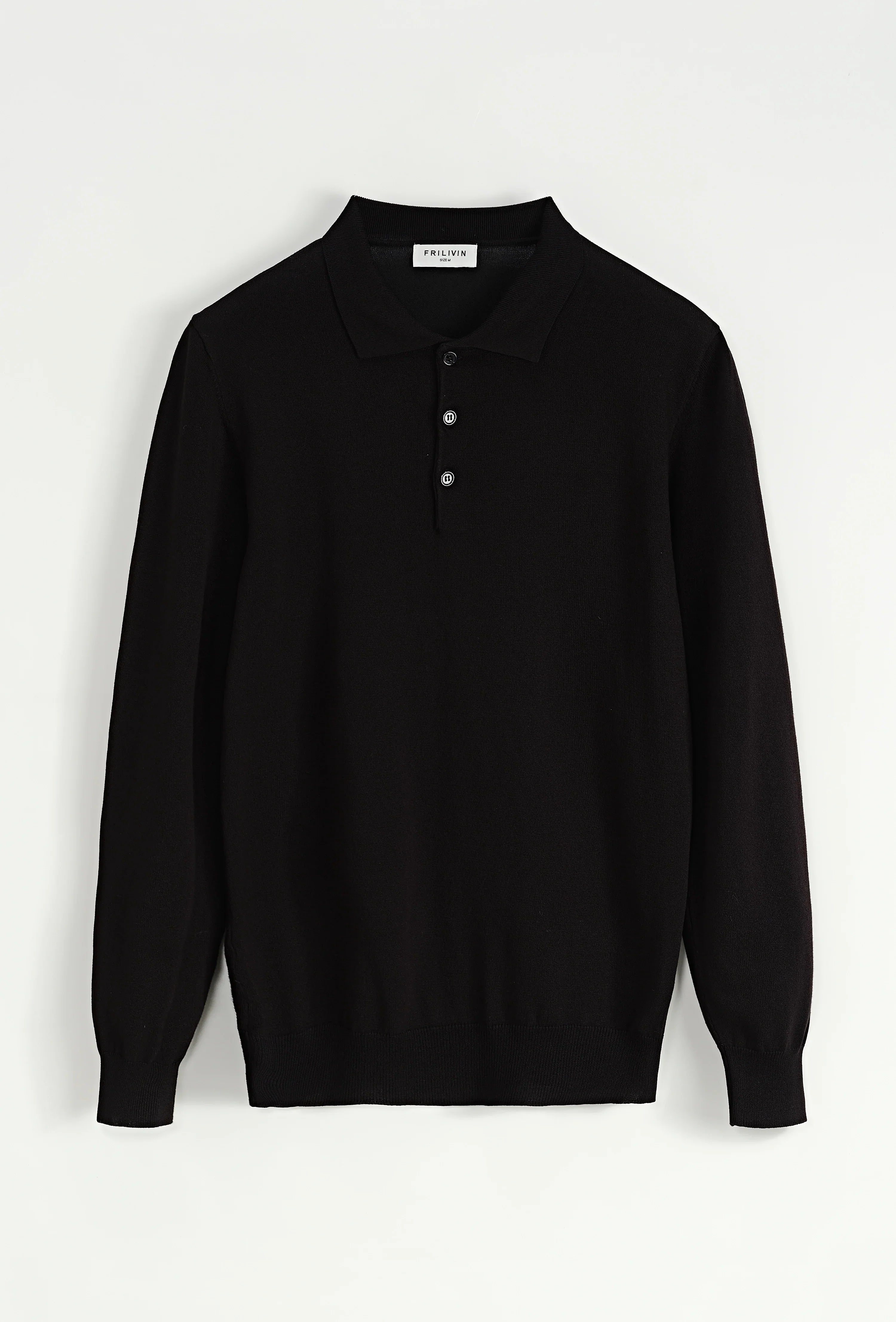 Trui met overhemdkraag