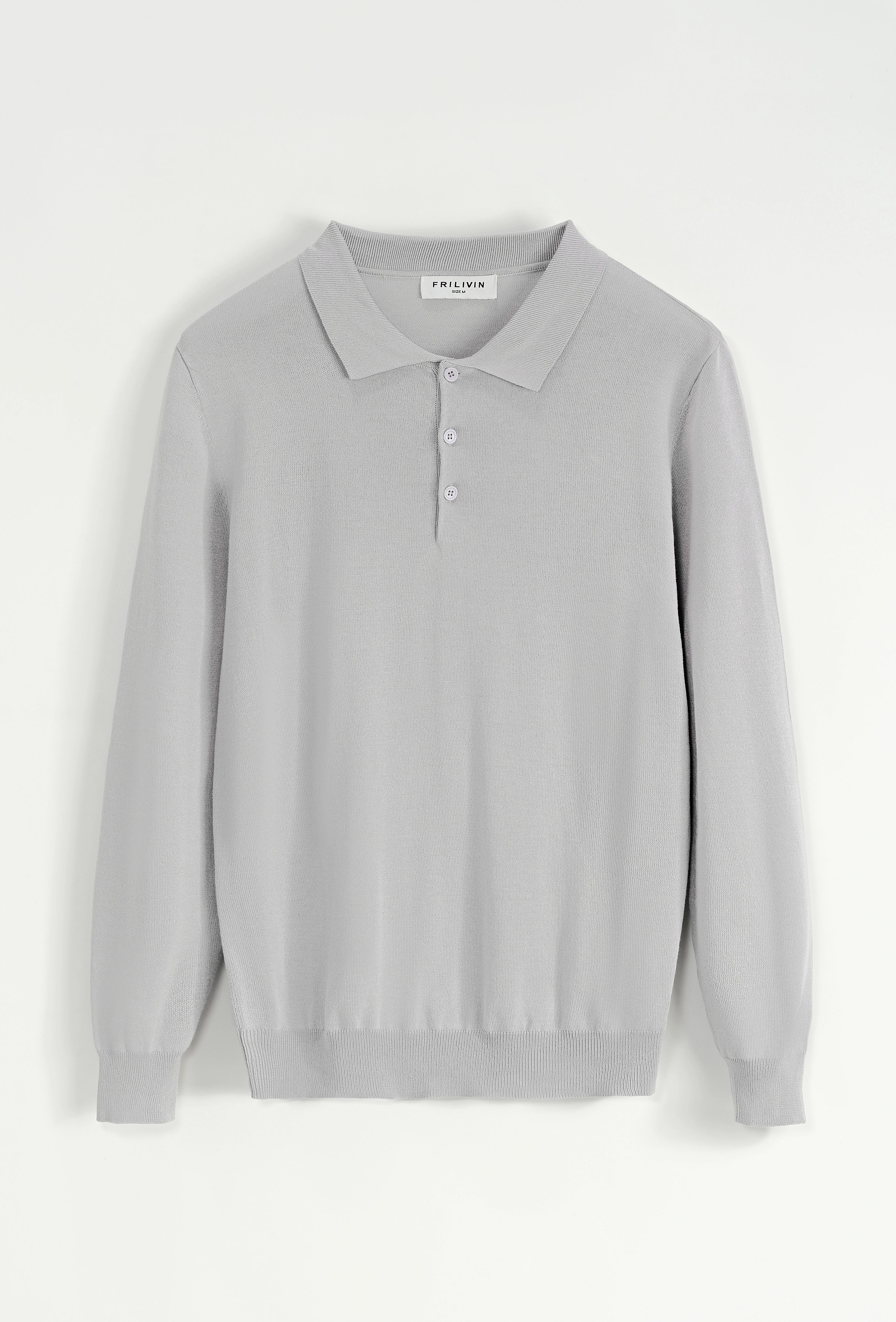 Trui met overhemdkraag