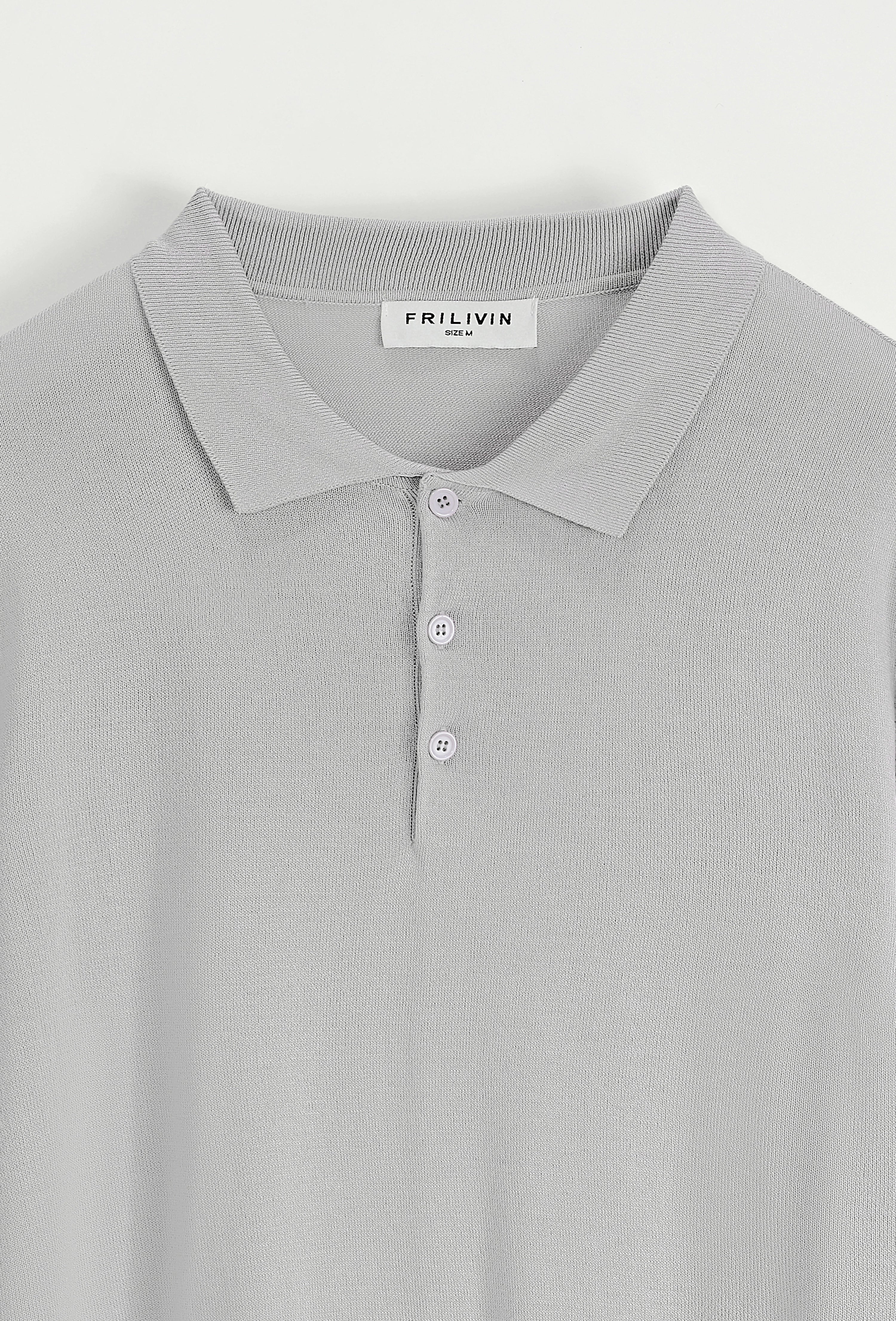 Trui met overhemdkraag