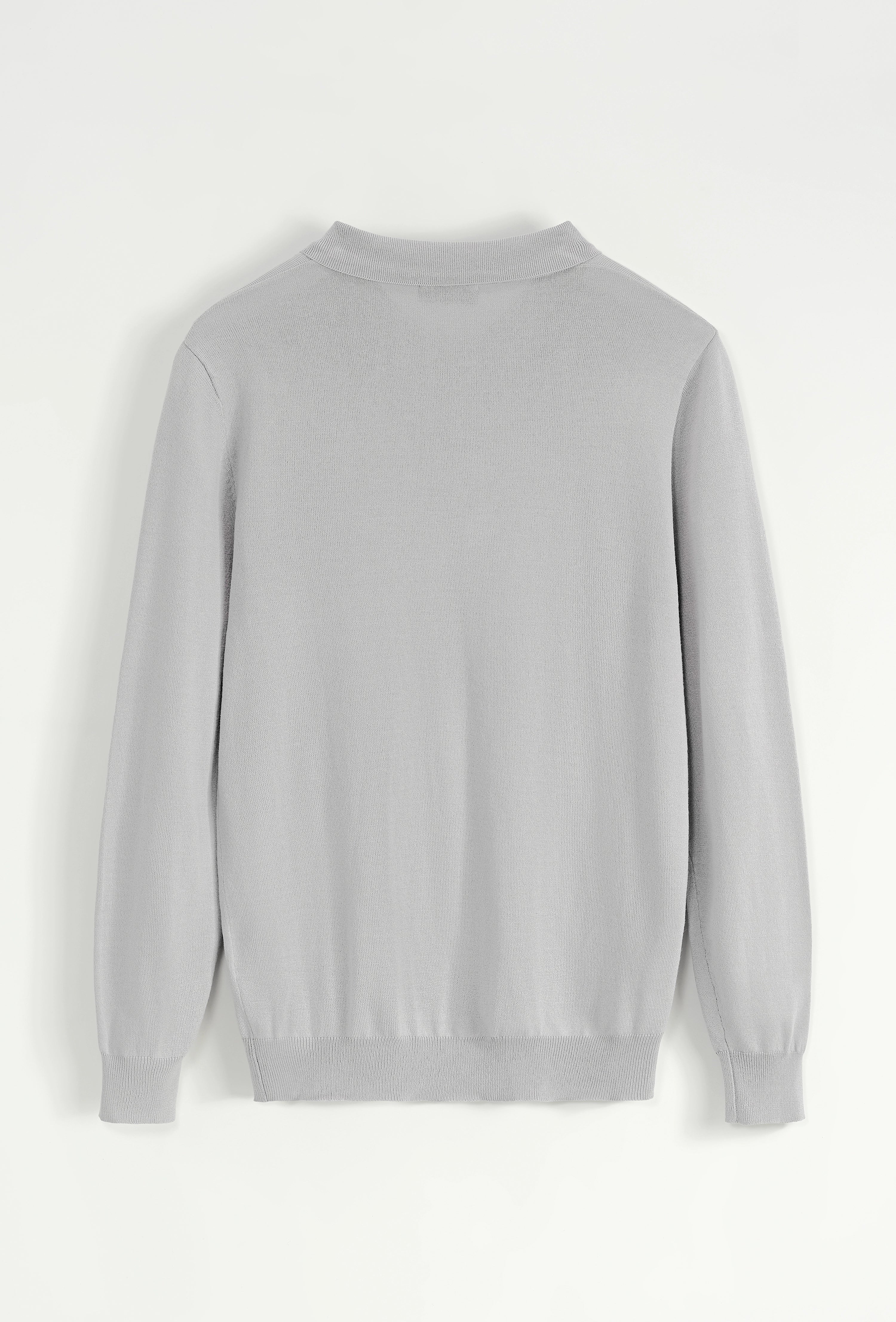 Trui met overhemdkraag