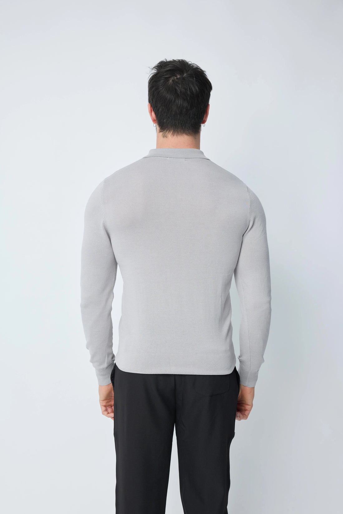 Trui met overhemdkraag